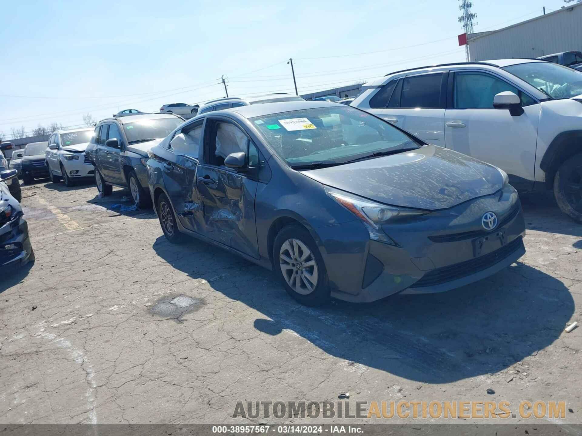 JTDKBRFU8G3011905 TOYOTA PRIUS 2016