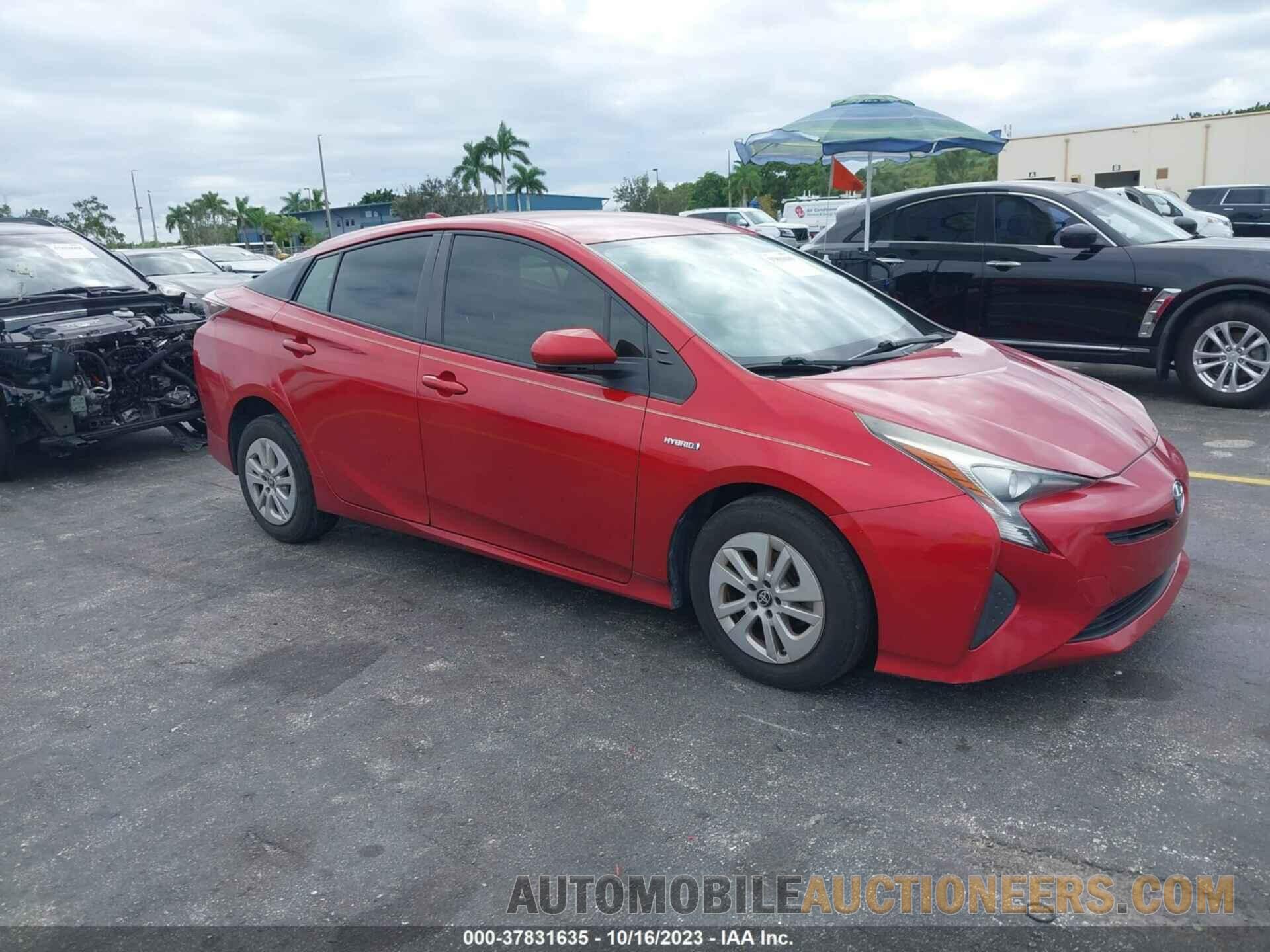 JTDKBRFU8G3503544 TOYOTA PRIUS 2016