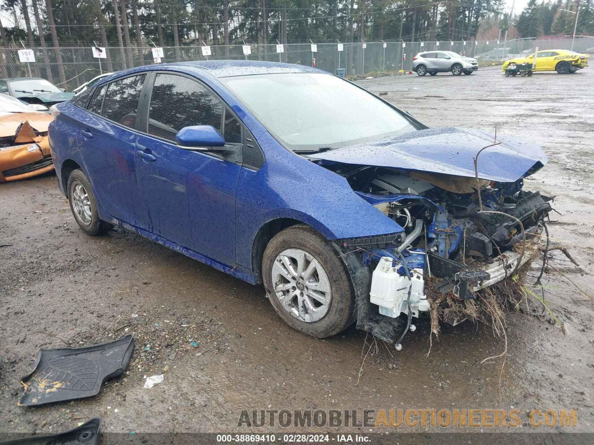 JTDKBRFU8G3520733 TOYOTA PRIUS 2016