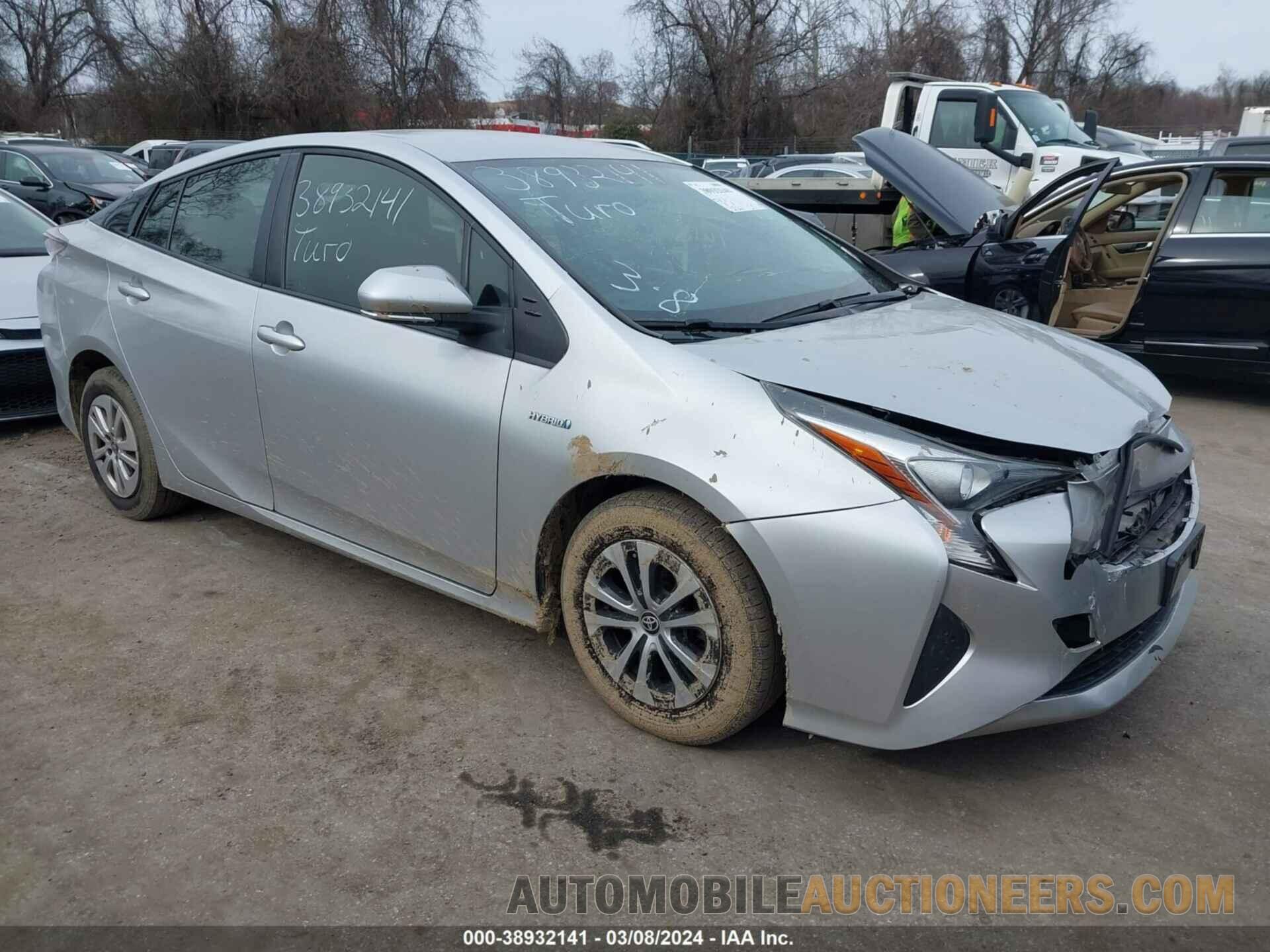 JTDKBRFU8G3520778 TOYOTA PRIUS 2016