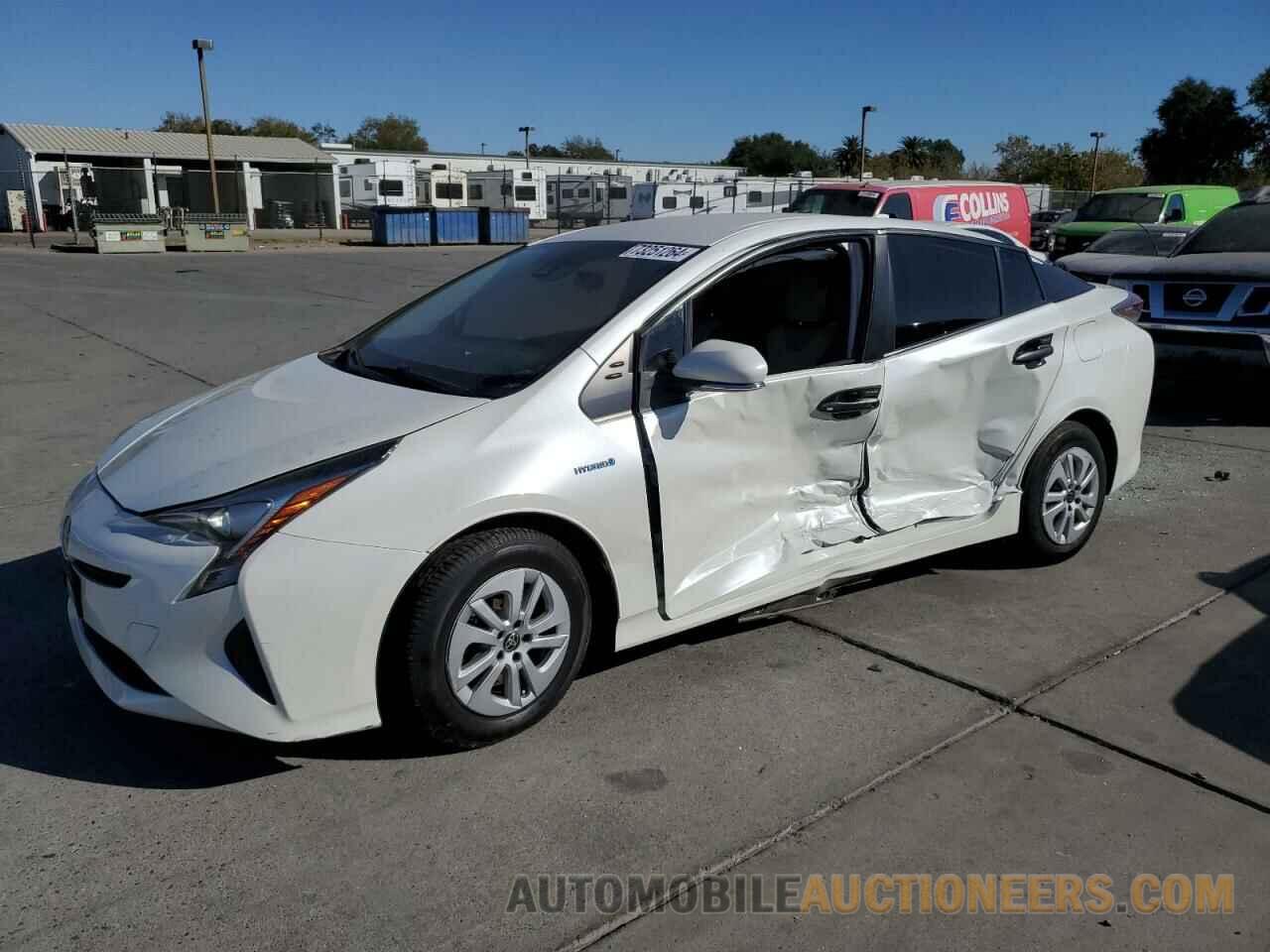 JTDKBRFU8H3033114 TOYOTA PRIUS 2017