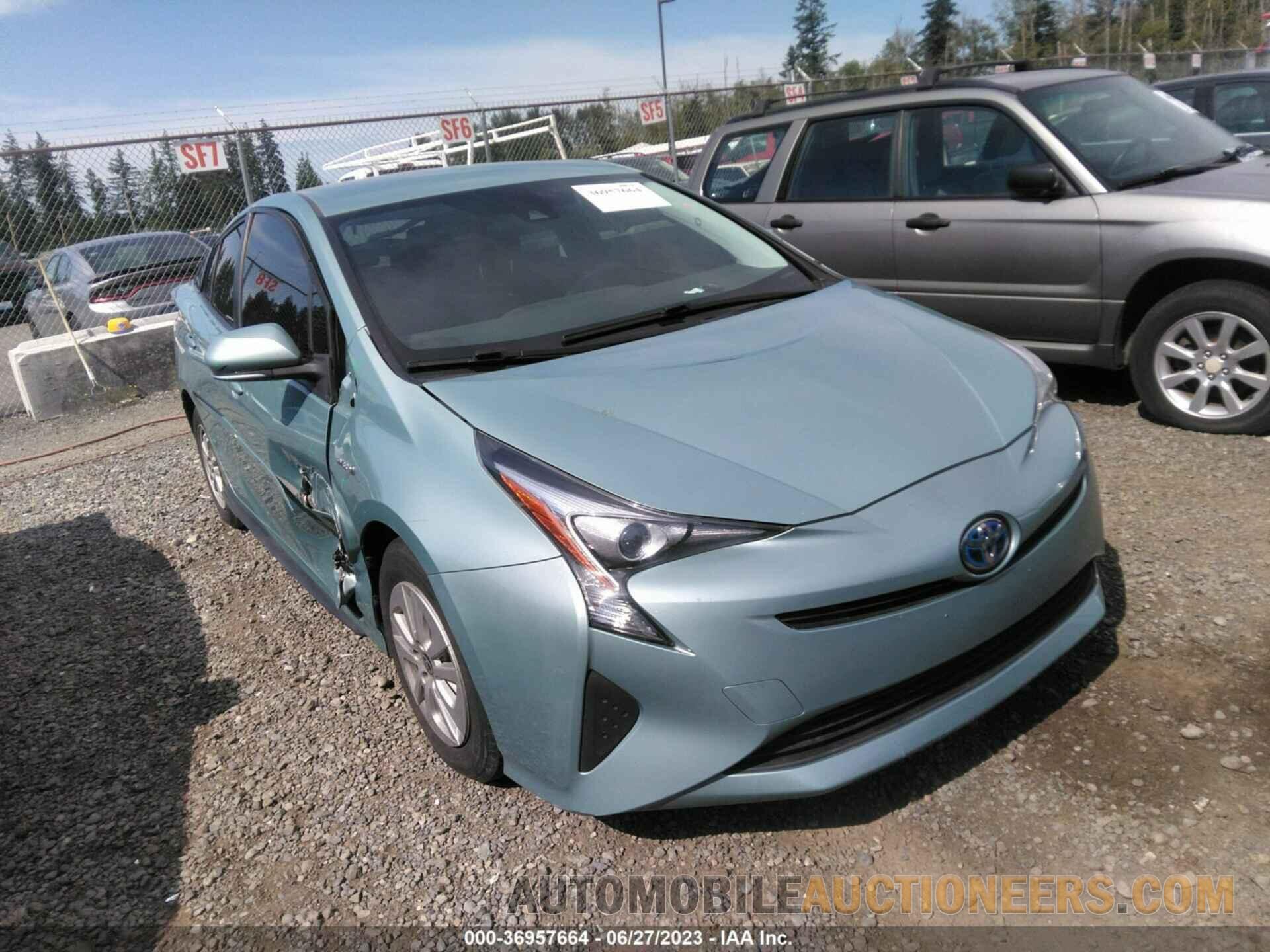 JTDKBRFU8H3034862 TOYOTA PRIUS 2017