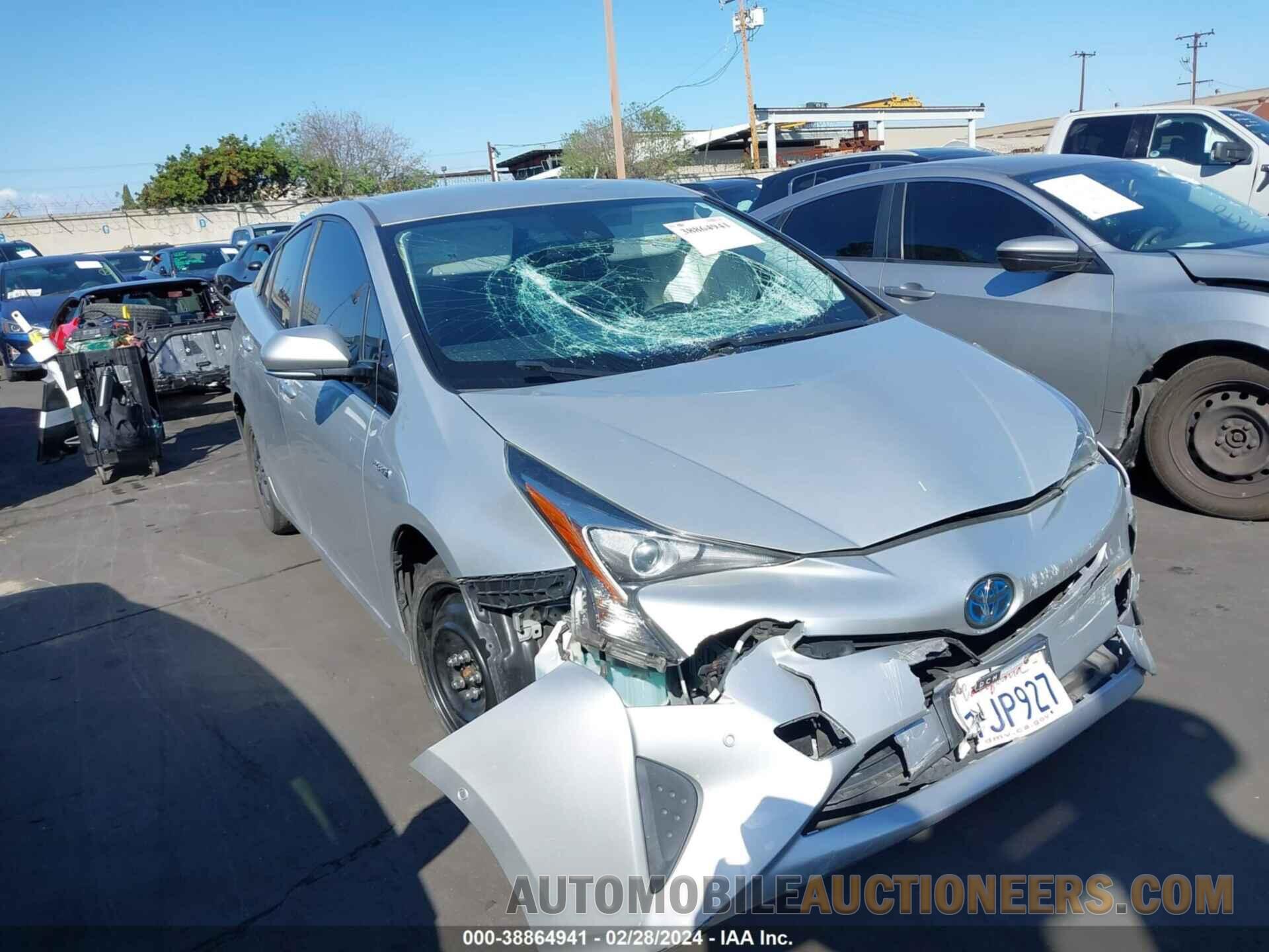 JTDKBRFU8H3042315 TOYOTA PRIUS 2017