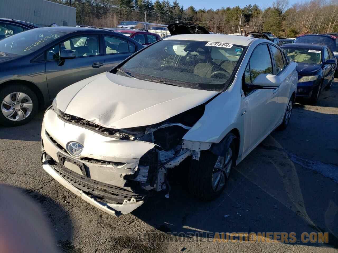 JTDKBRFU8H3048132 TOYOTA PRIUS 2017