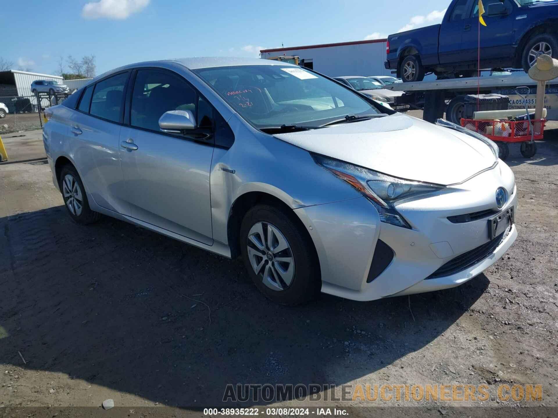 JTDKBRFU8H3050284 TOYOTA PRIUS 2017