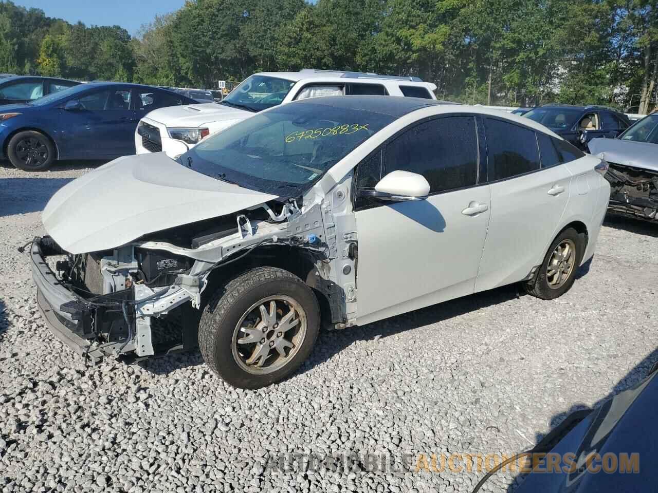 JTDKBRFU8H3053704 TOYOTA PRIUS 2017