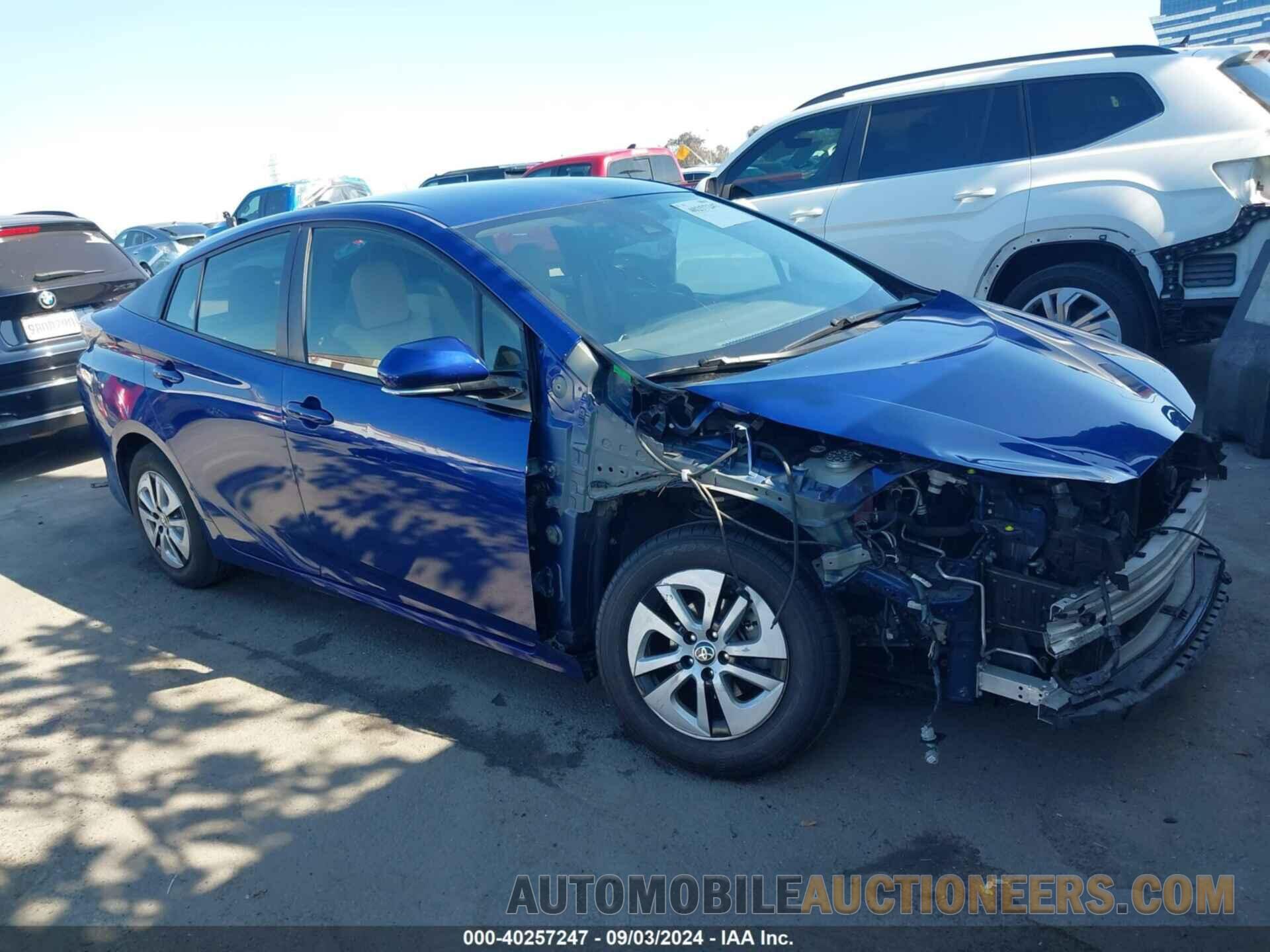 JTDKBRFU8H3054447 TOYOTA PRIUS 2017