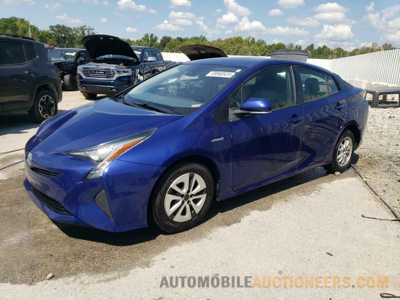 JTDKBRFU8H3542314 TOYOTA PRIUS 2017