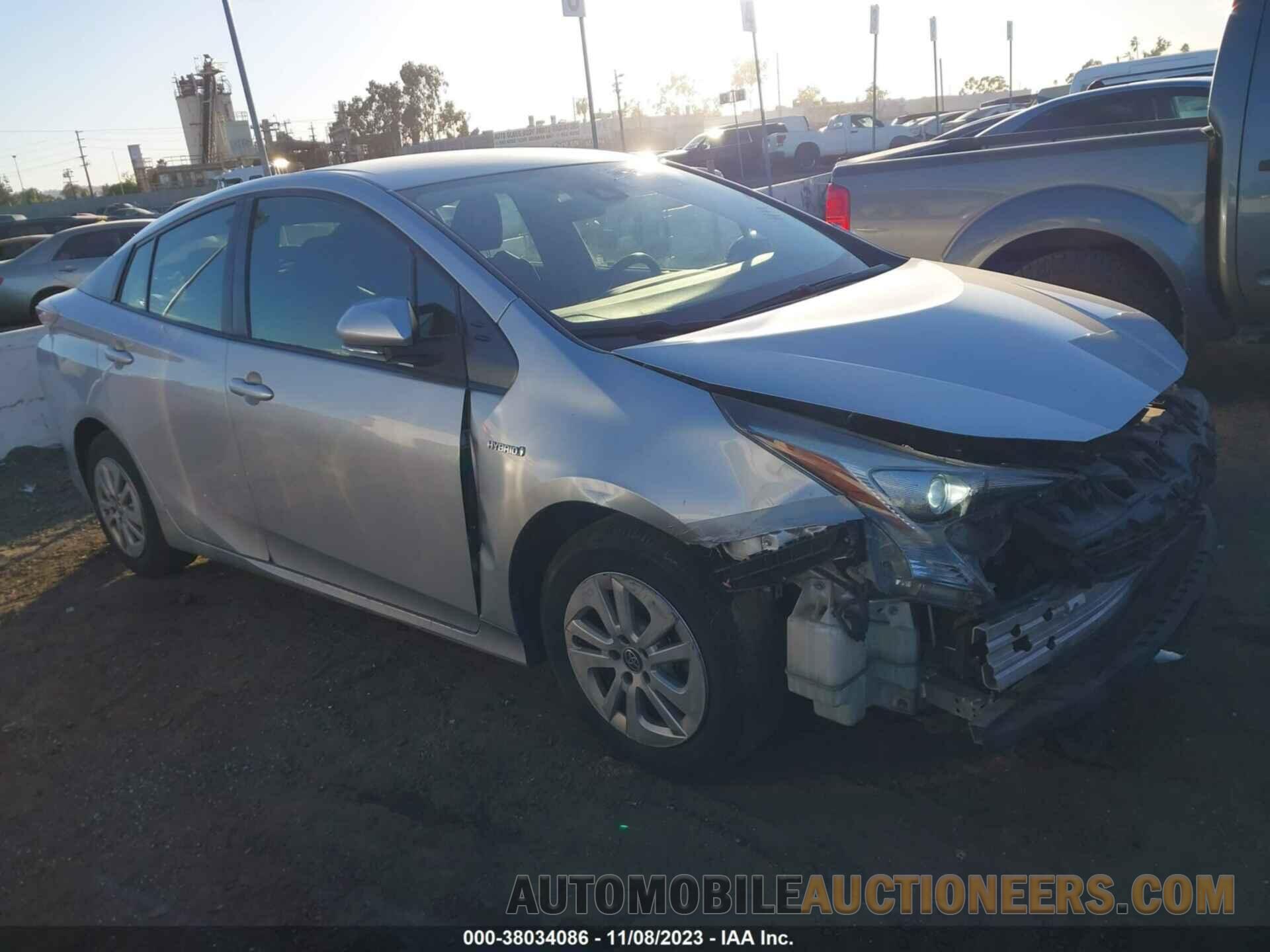 JTDKBRFU8H3550140 TOYOTA PRIUS 2017