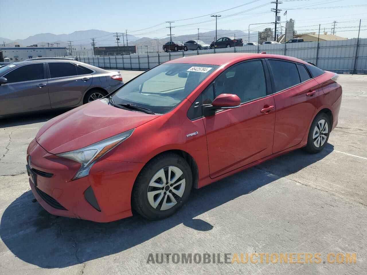 JTDKBRFU8H3554219 TOYOTA PRIUS 2017