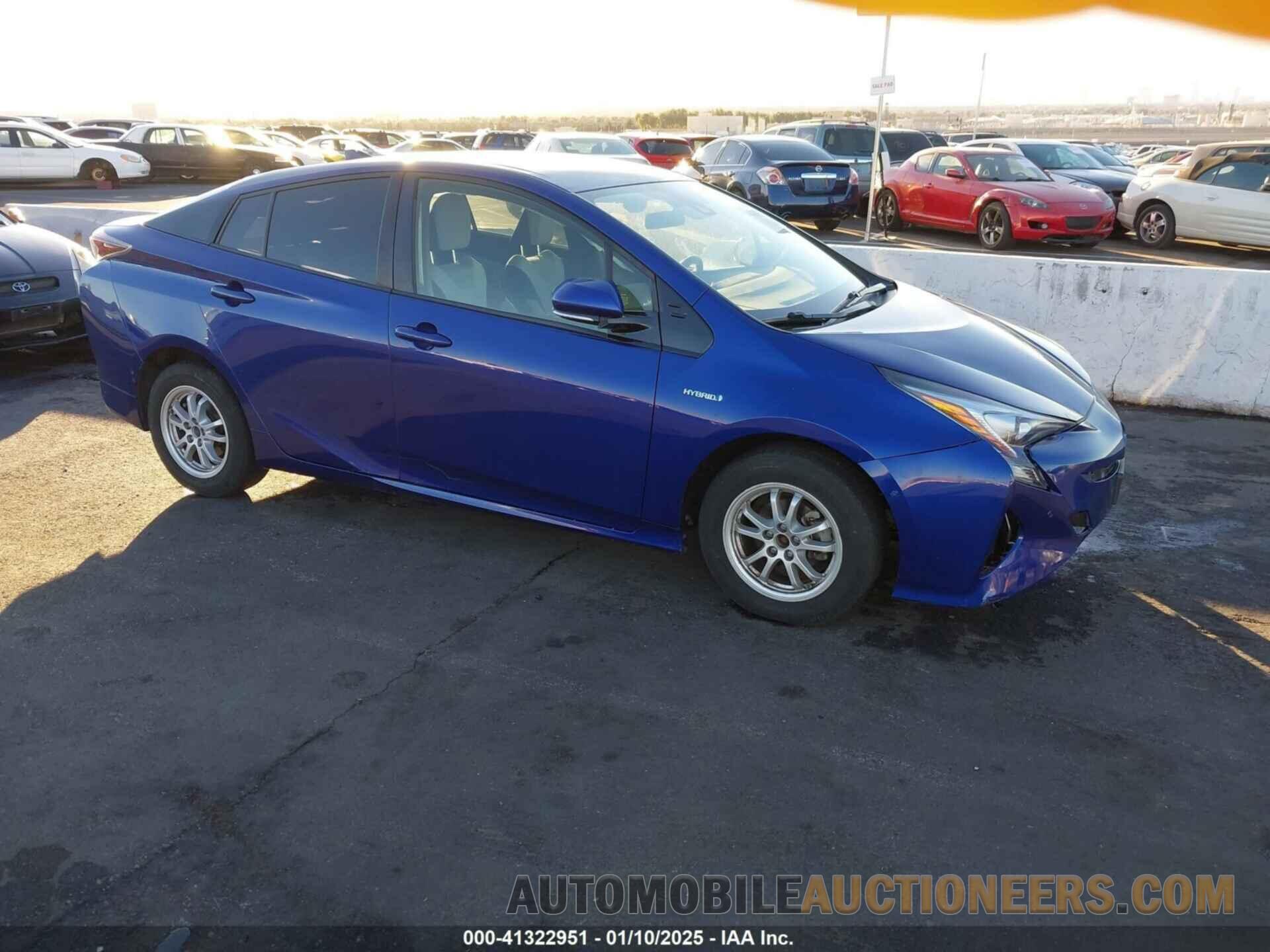 JTDKBRFU8H3562482 TOYOTA PRIUS 2017