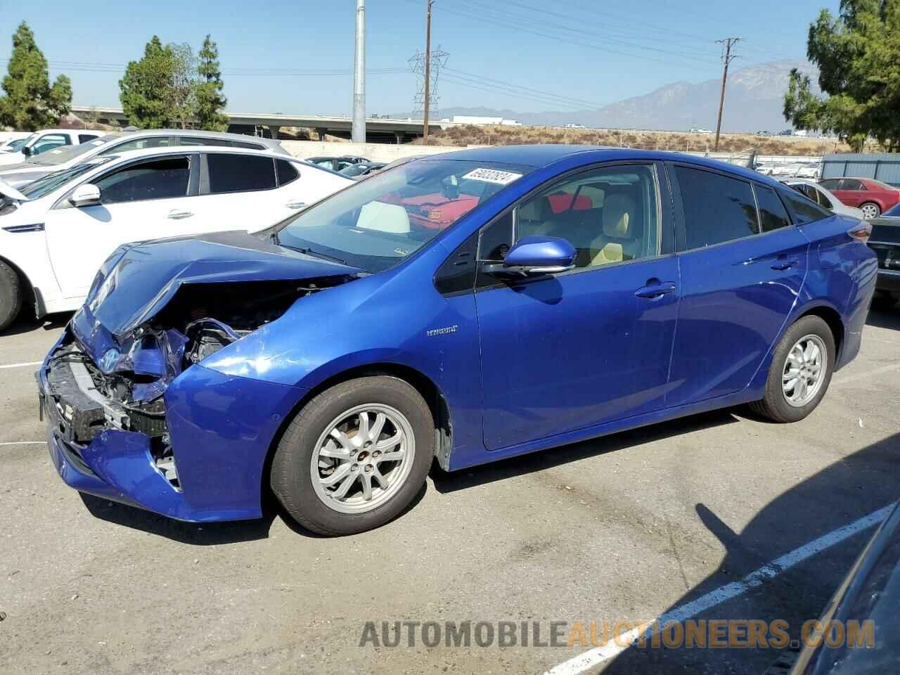 JTDKBRFU8J3064739 TOYOTA PRIUS 2018