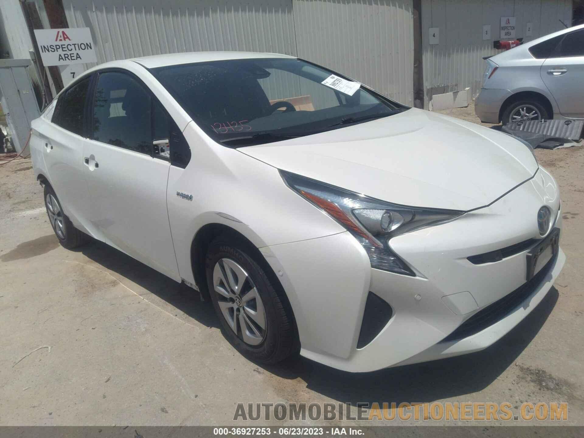 JTDKBRFU8J3588182 TOYOTA PRIUS 2018