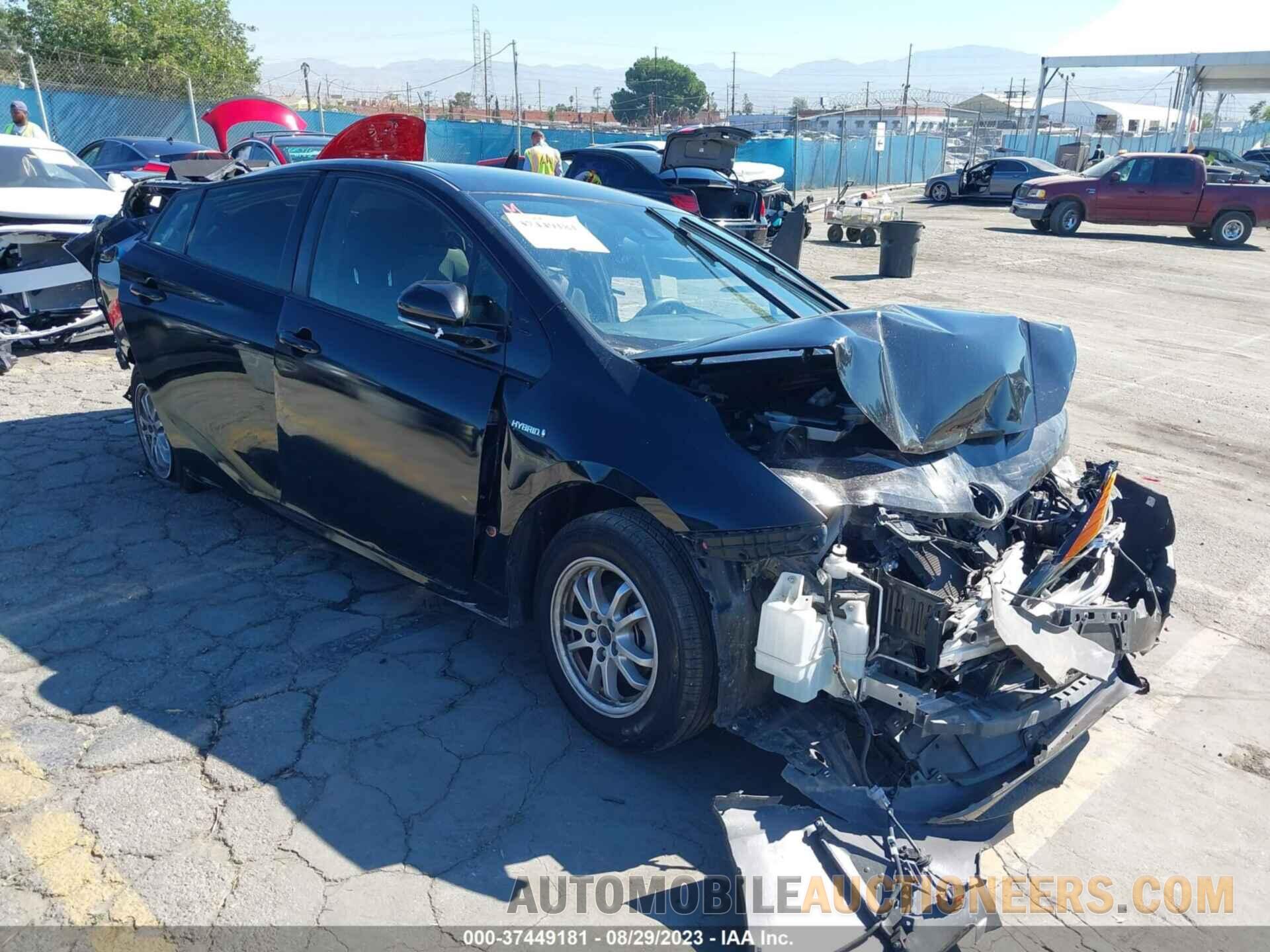 JTDKBRFU8J3591292 TOYOTA PRIUS 2018