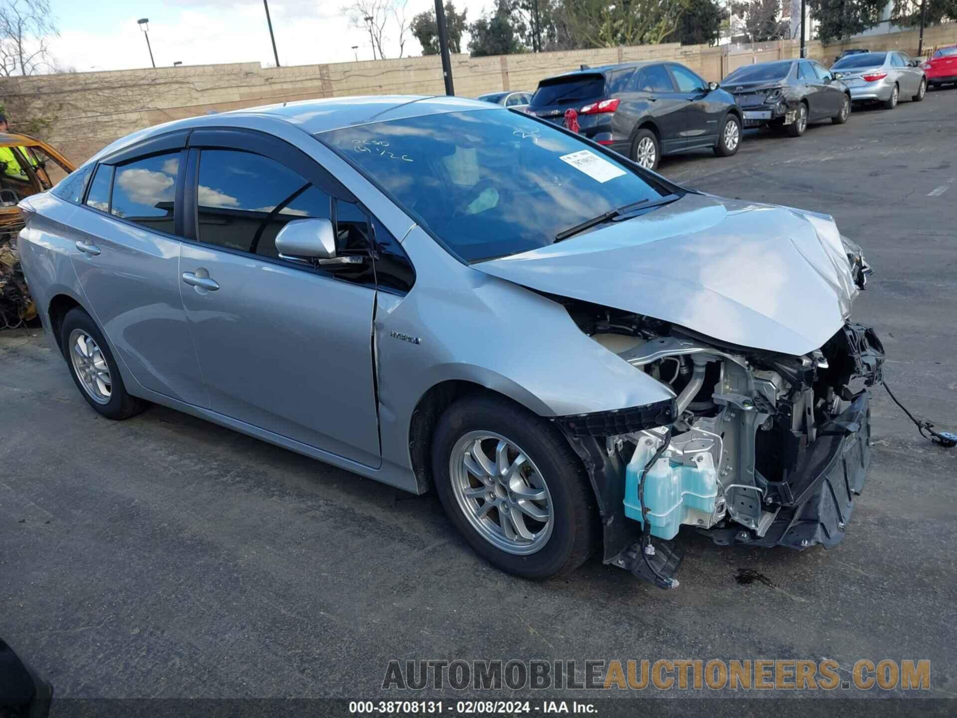 JTDKBRFU8J3591633 TOYOTA PRIUS 2018