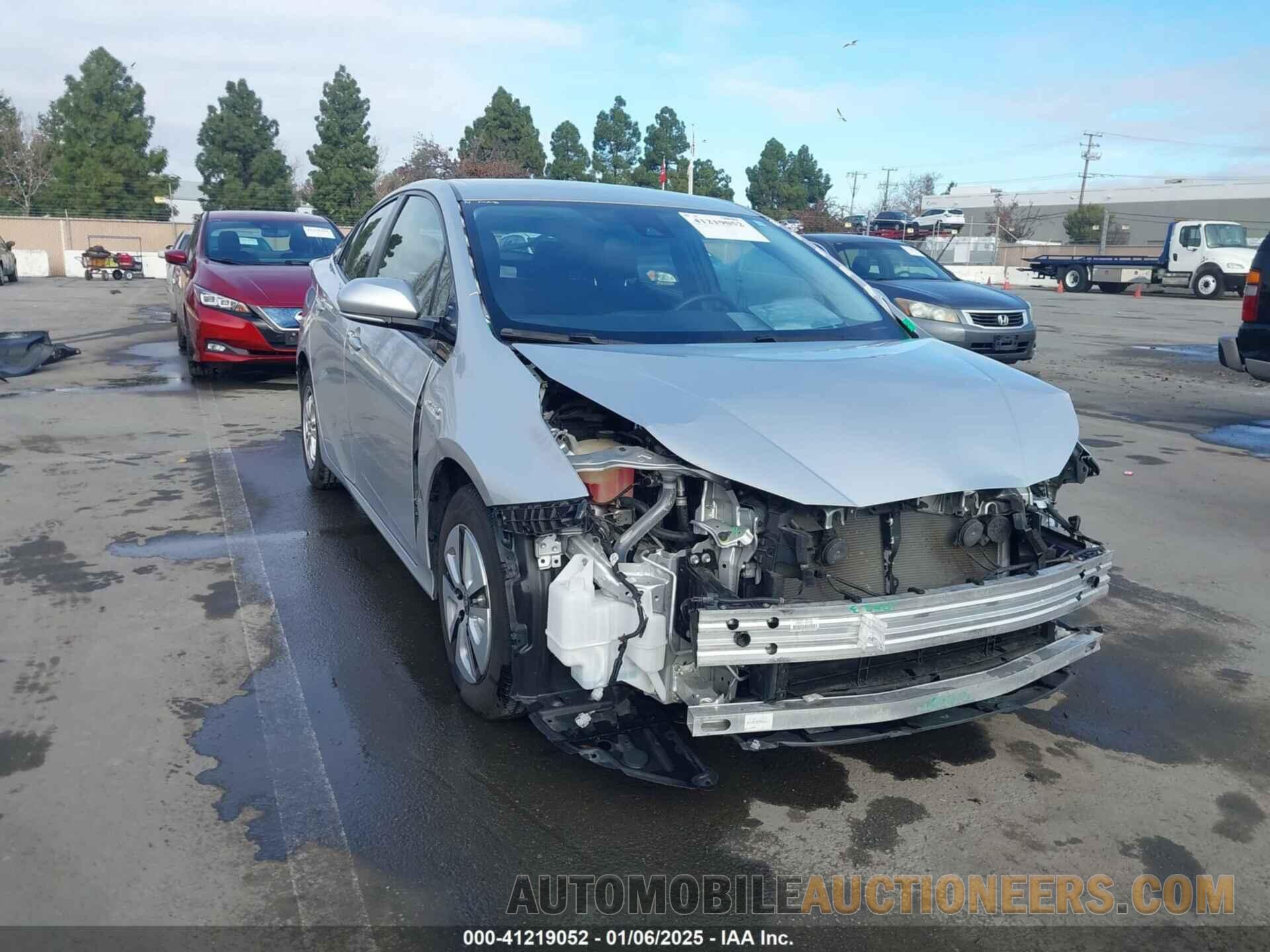 JTDKBRFU8J3592264 TOYOTA PRIUS 2018