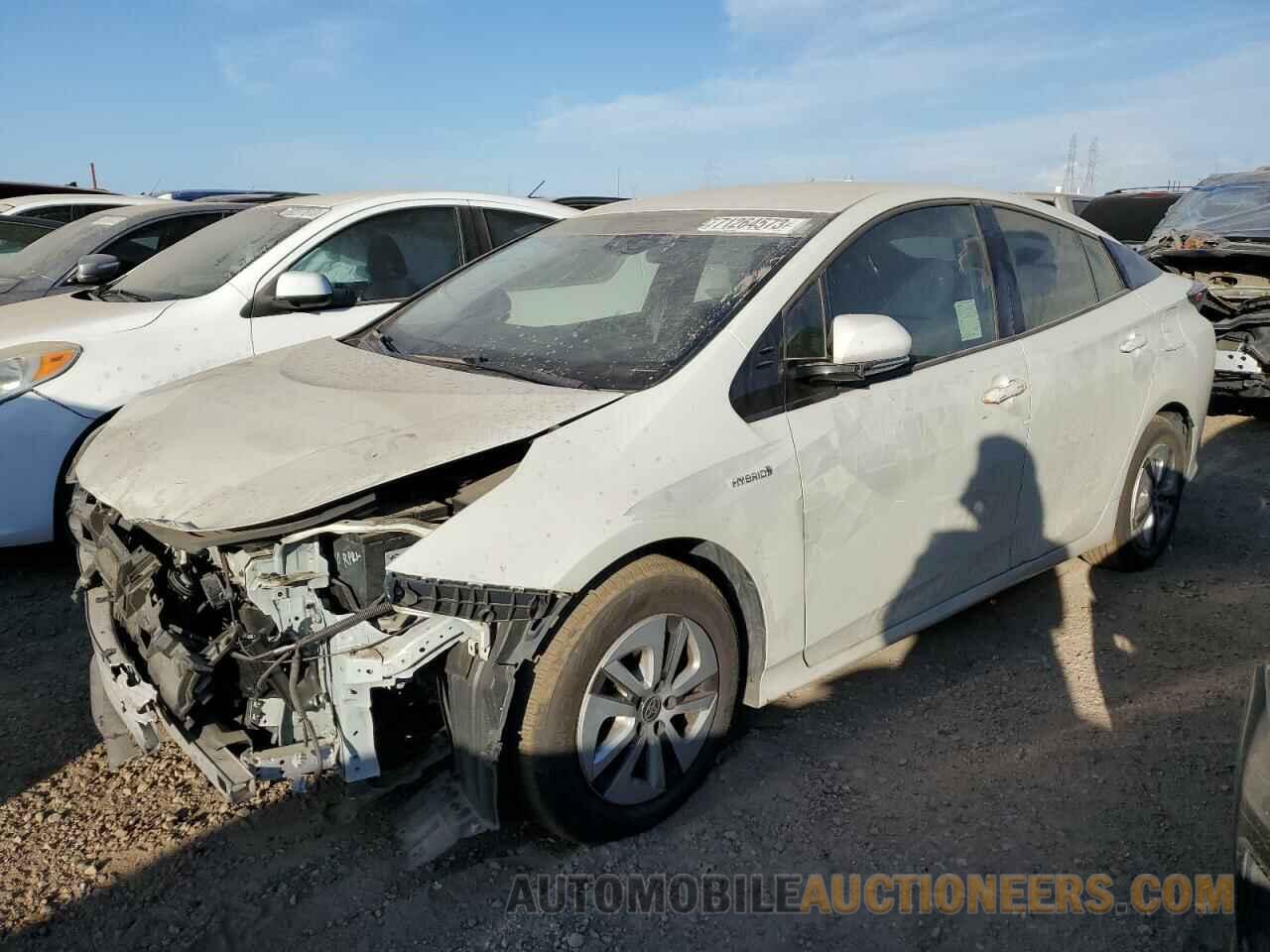 JTDKBRFU8J3597271 TOYOTA PRIUS 2018