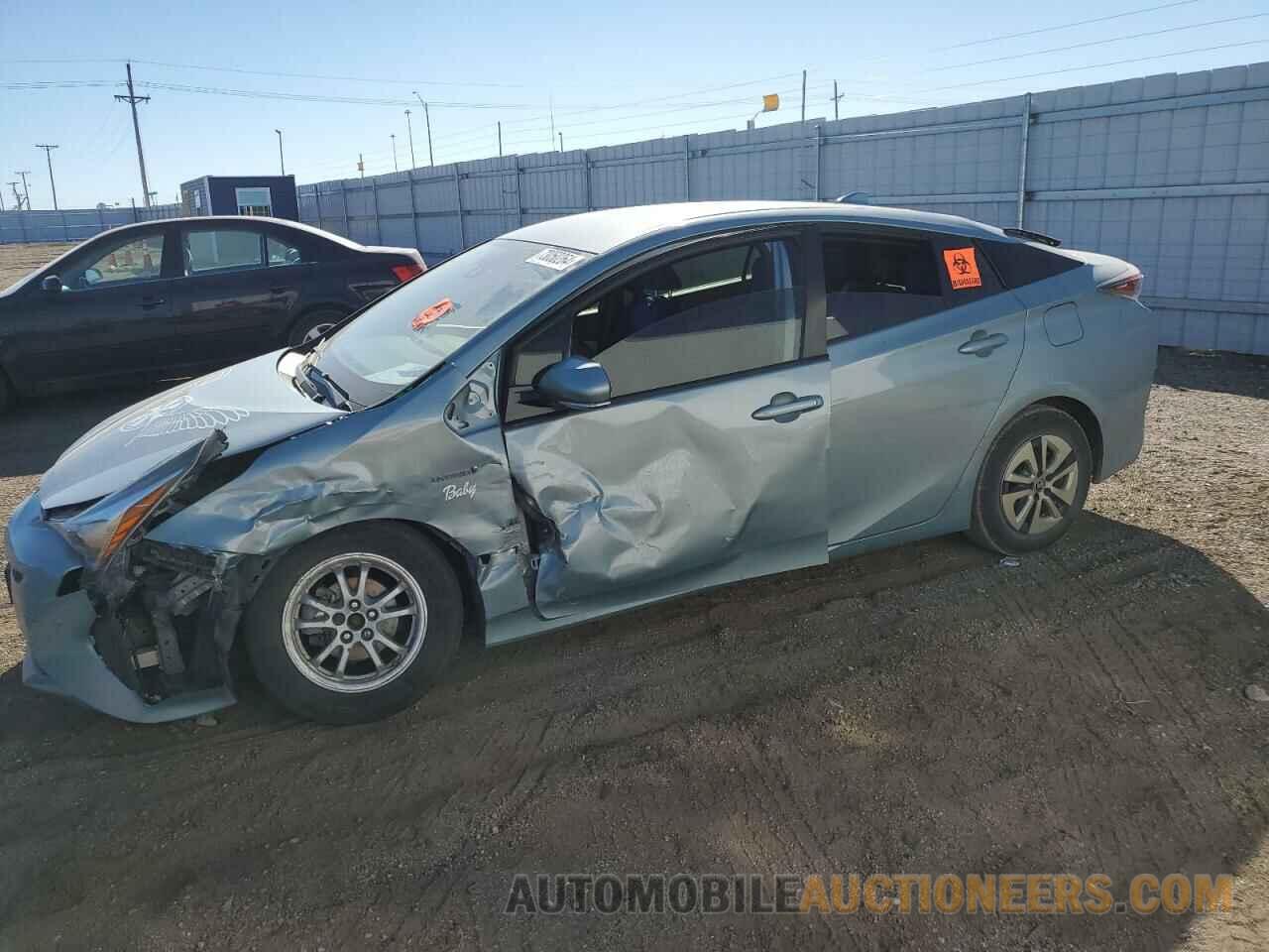 JTDKBRFU8J3599635 TOYOTA PRIUS 2018