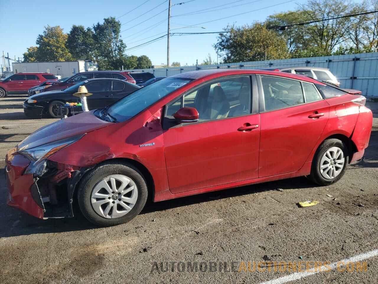 JTDKBRFU9G3509837 TOYOTA PRIUS 2016