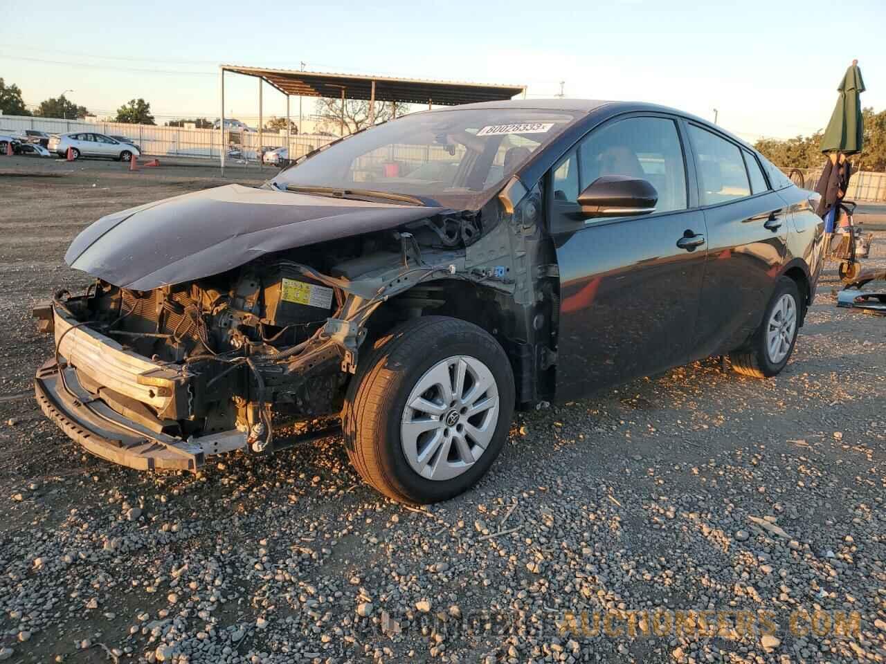 JTDKBRFU9H3036412 TOYOTA PRIUS 2017