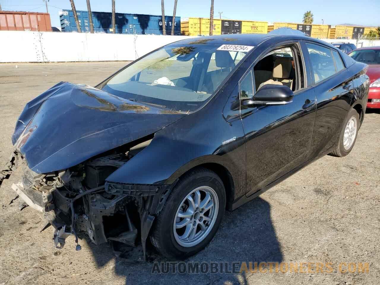 JTDKBRFU9H3044820 TOYOTA PRIUS 2017