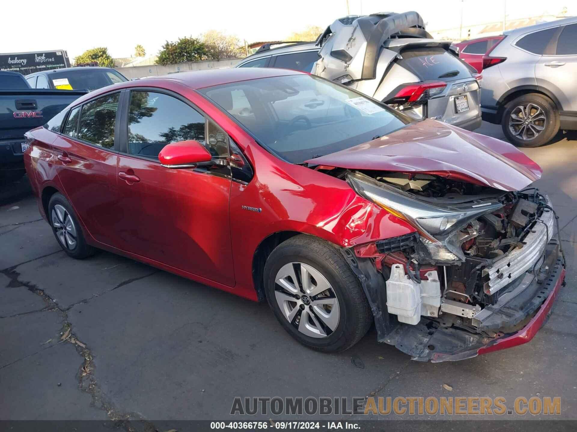 JTDKBRFU9H3050018 TOYOTA PRIUS 2017