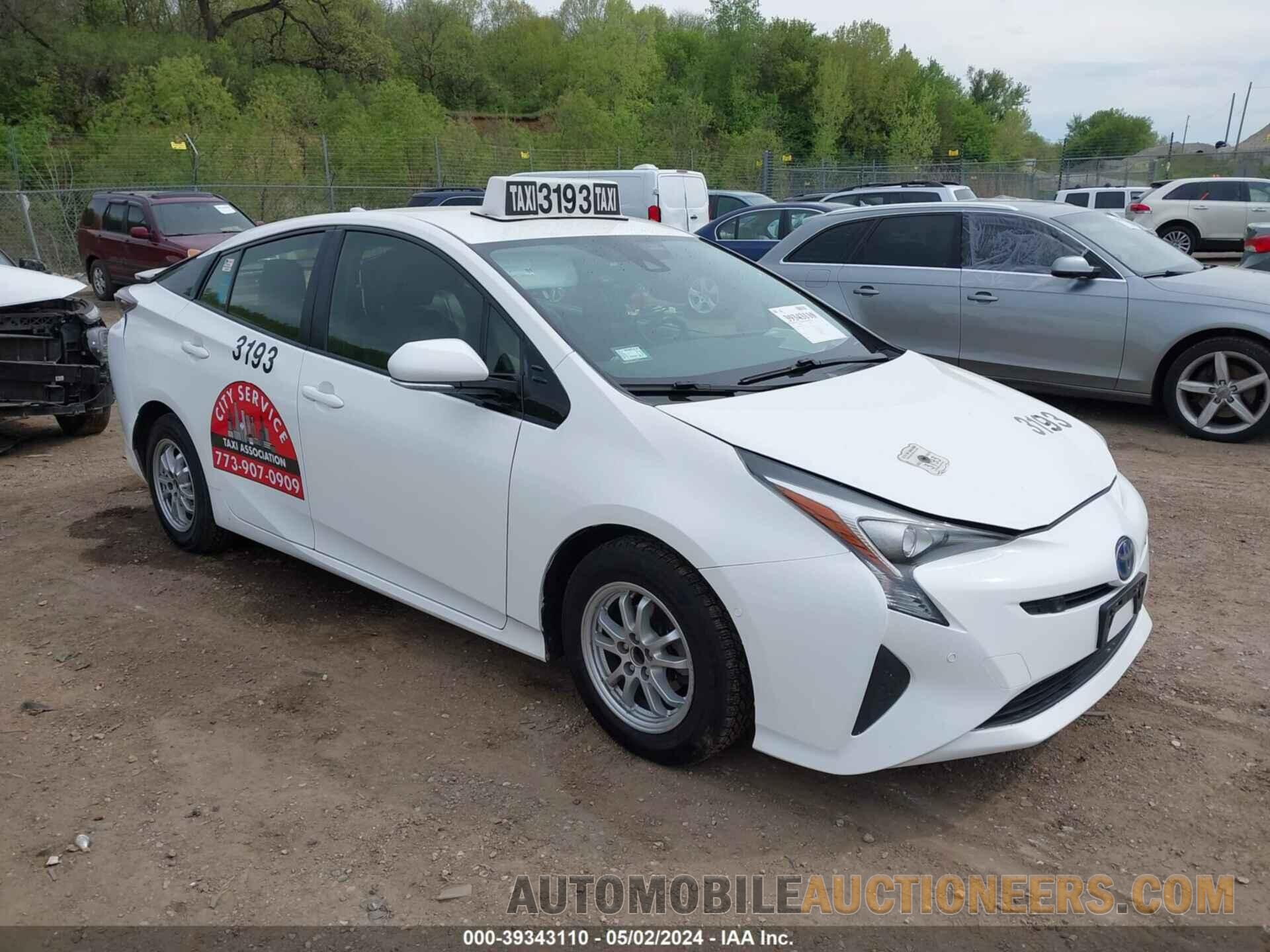 JTDKBRFU9H3050875 TOYOTA PRIUS 2017