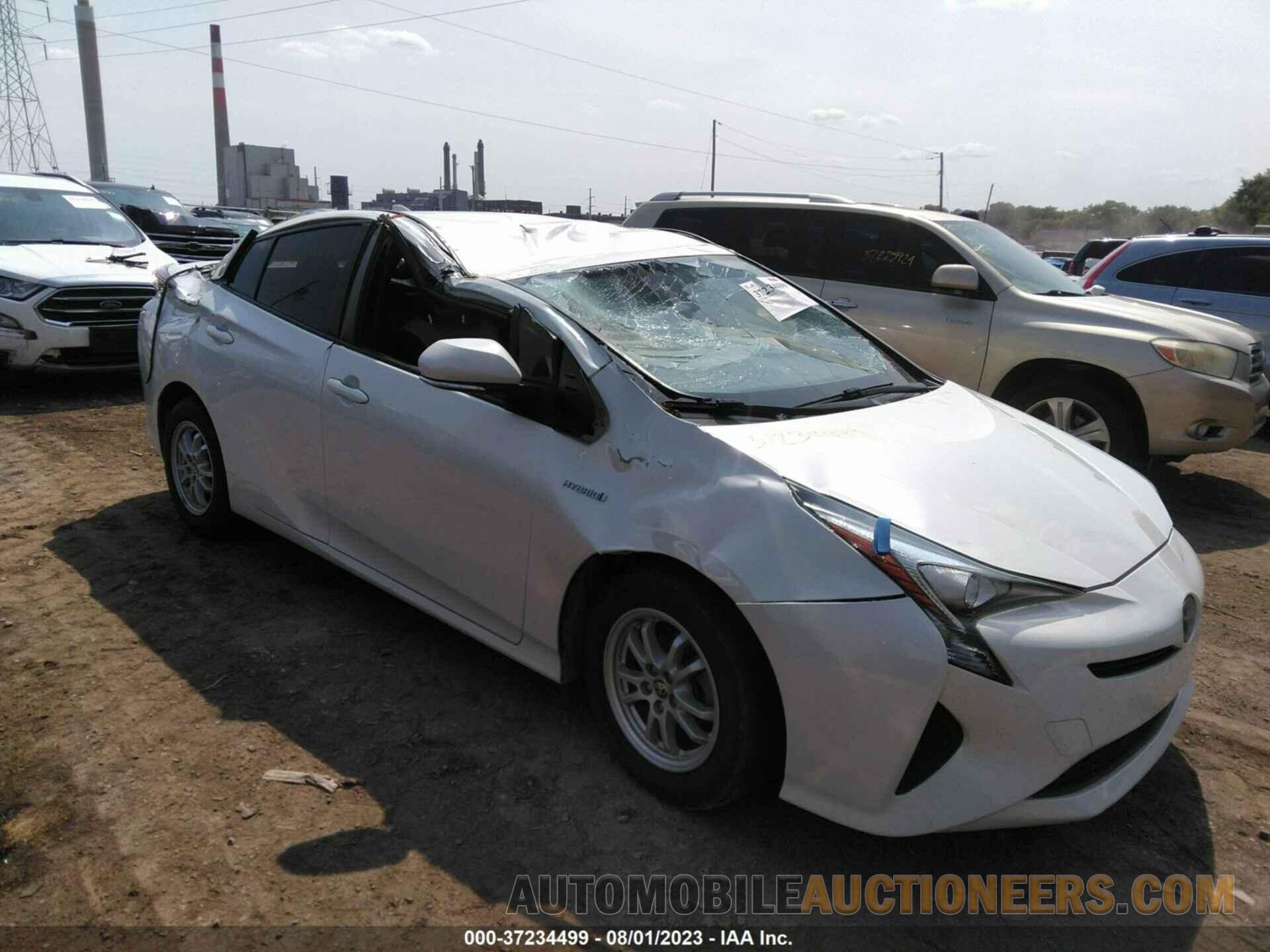 JTDKBRFU9H3545206 TOYOTA PRIUS 2017