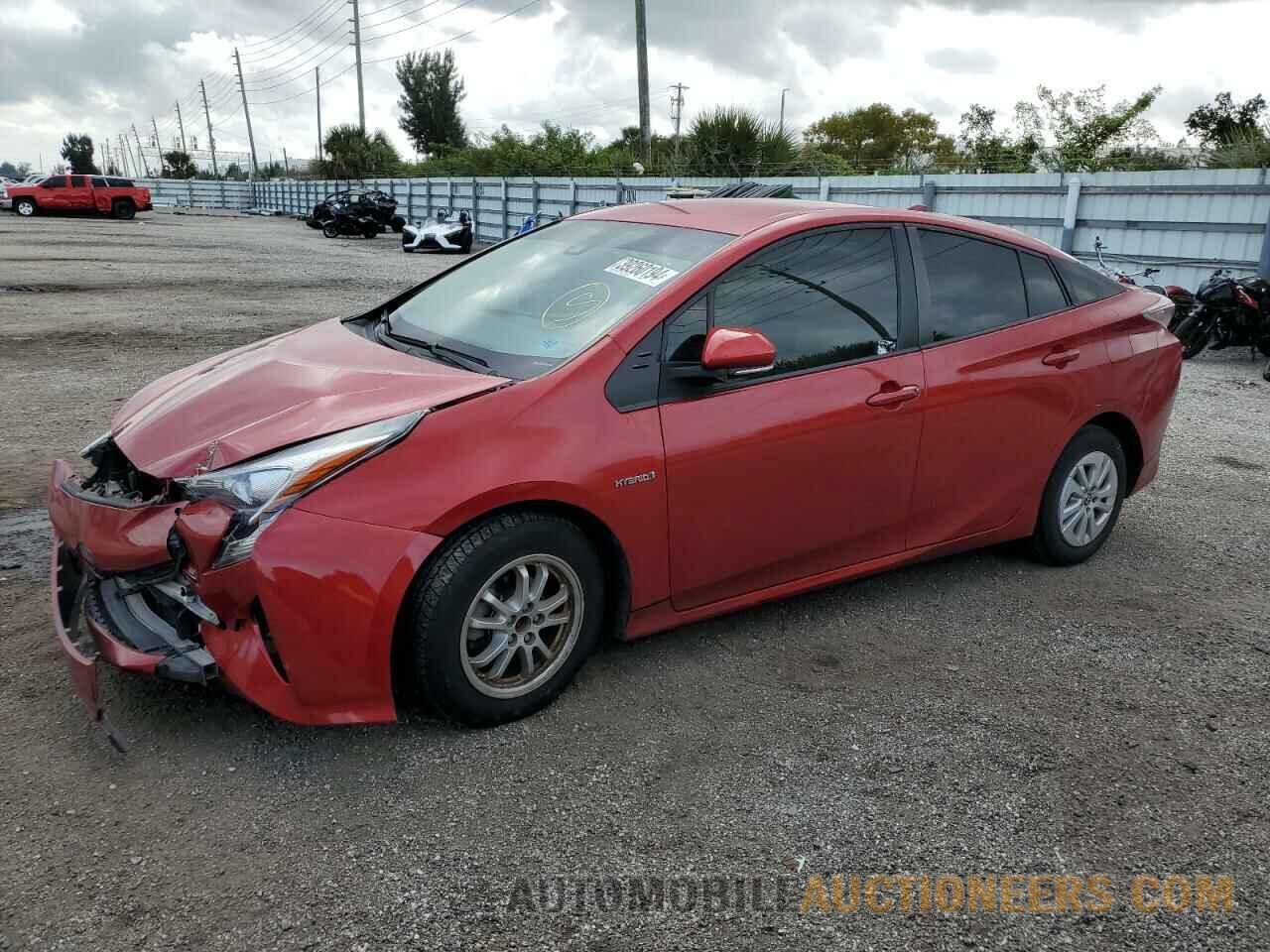 JTDKBRFU9H3557498 TOYOTA PRIUS 2017