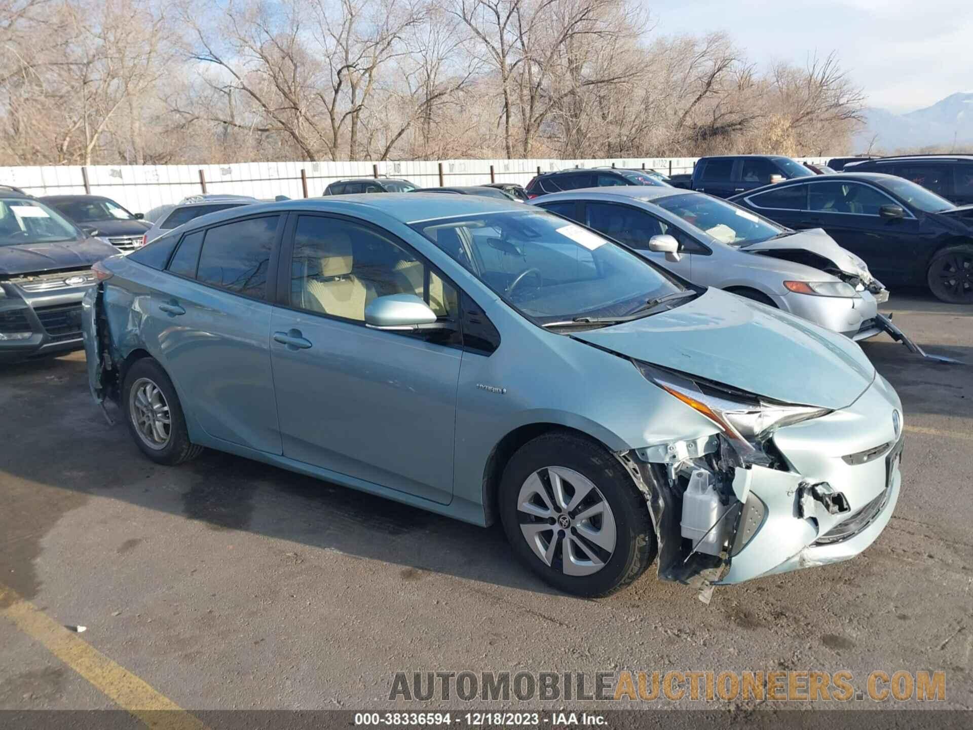 JTDKBRFU9H3577346 TOYOTA PRIUS 2017