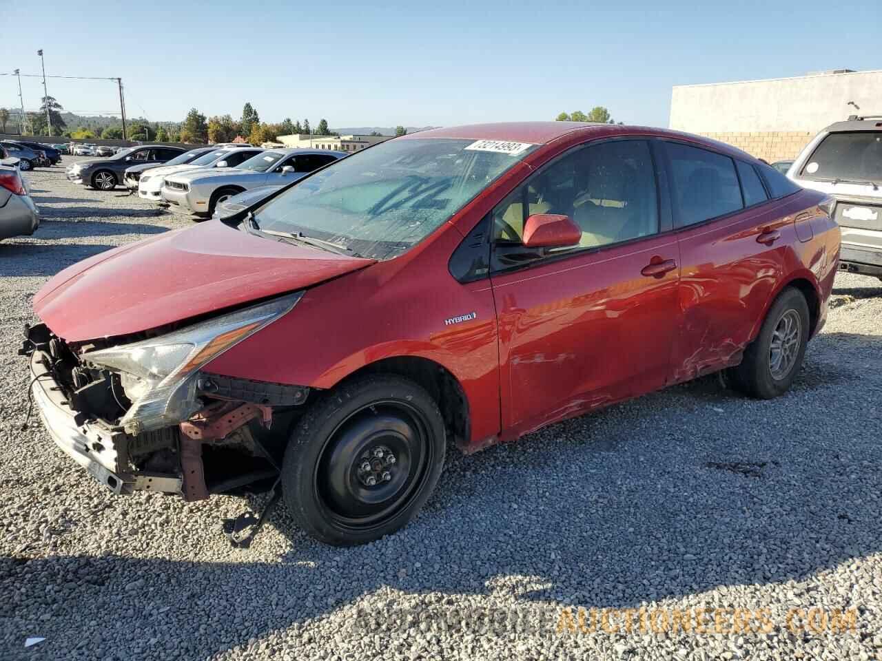 JTDKBRFU9J3058464 TOYOTA PRIUS 2018