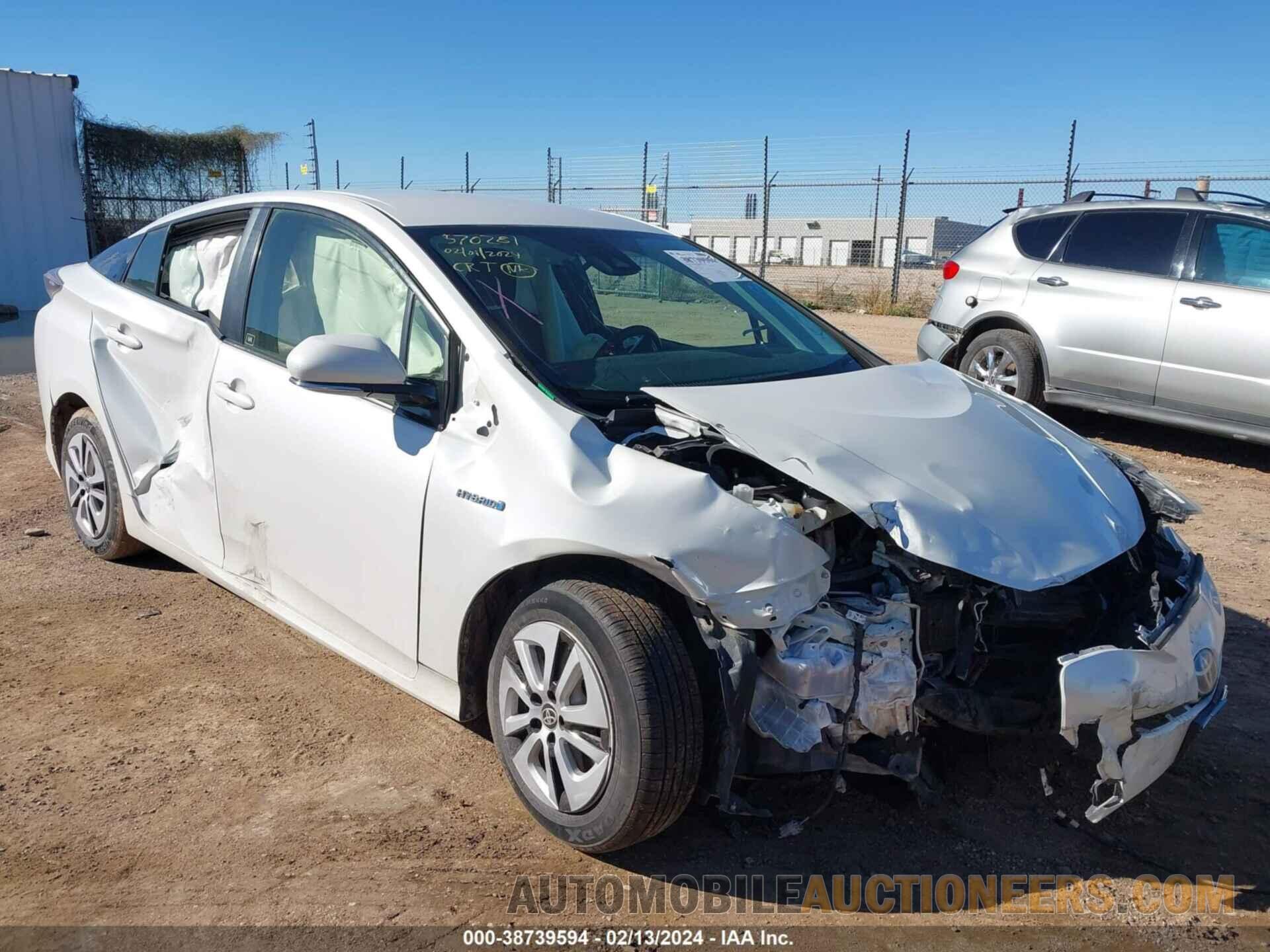 JTDKBRFU9J3063339 TOYOTA PRIUS 2018