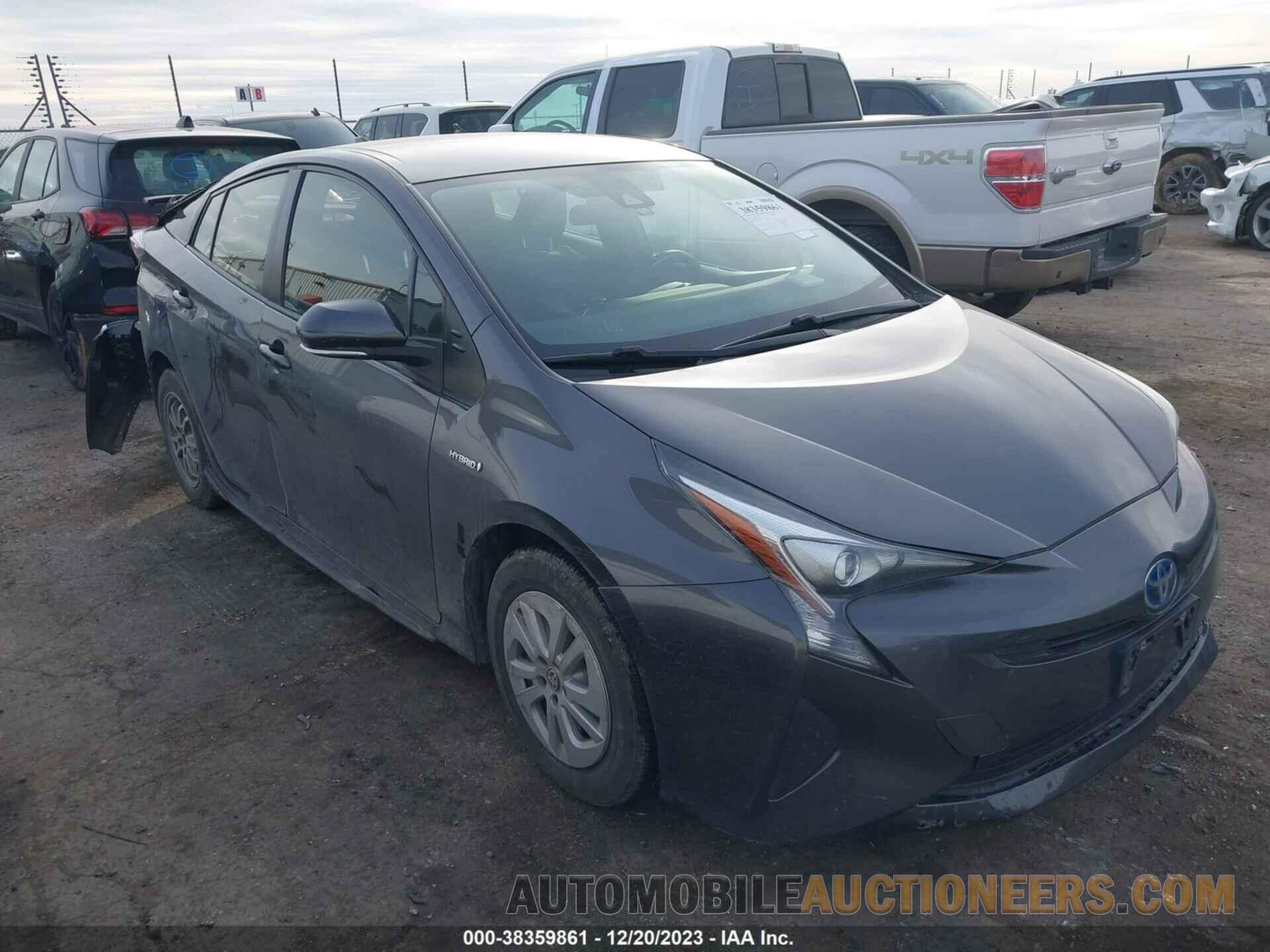 JTDKBRFU9J3070842 TOYOTA PRIUS 2018