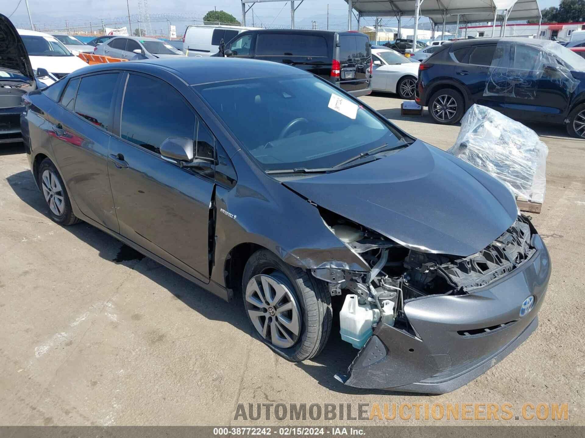 JTDKBRFU9J3077614 TOYOTA PRIUS 2018