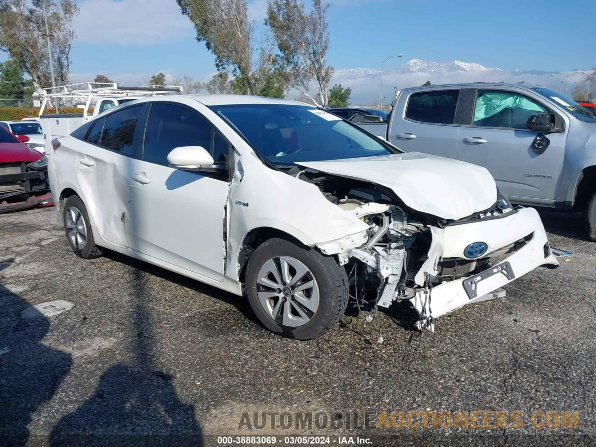 JTDKBRFU9J3077919 TOYOTA PRIUS 2018