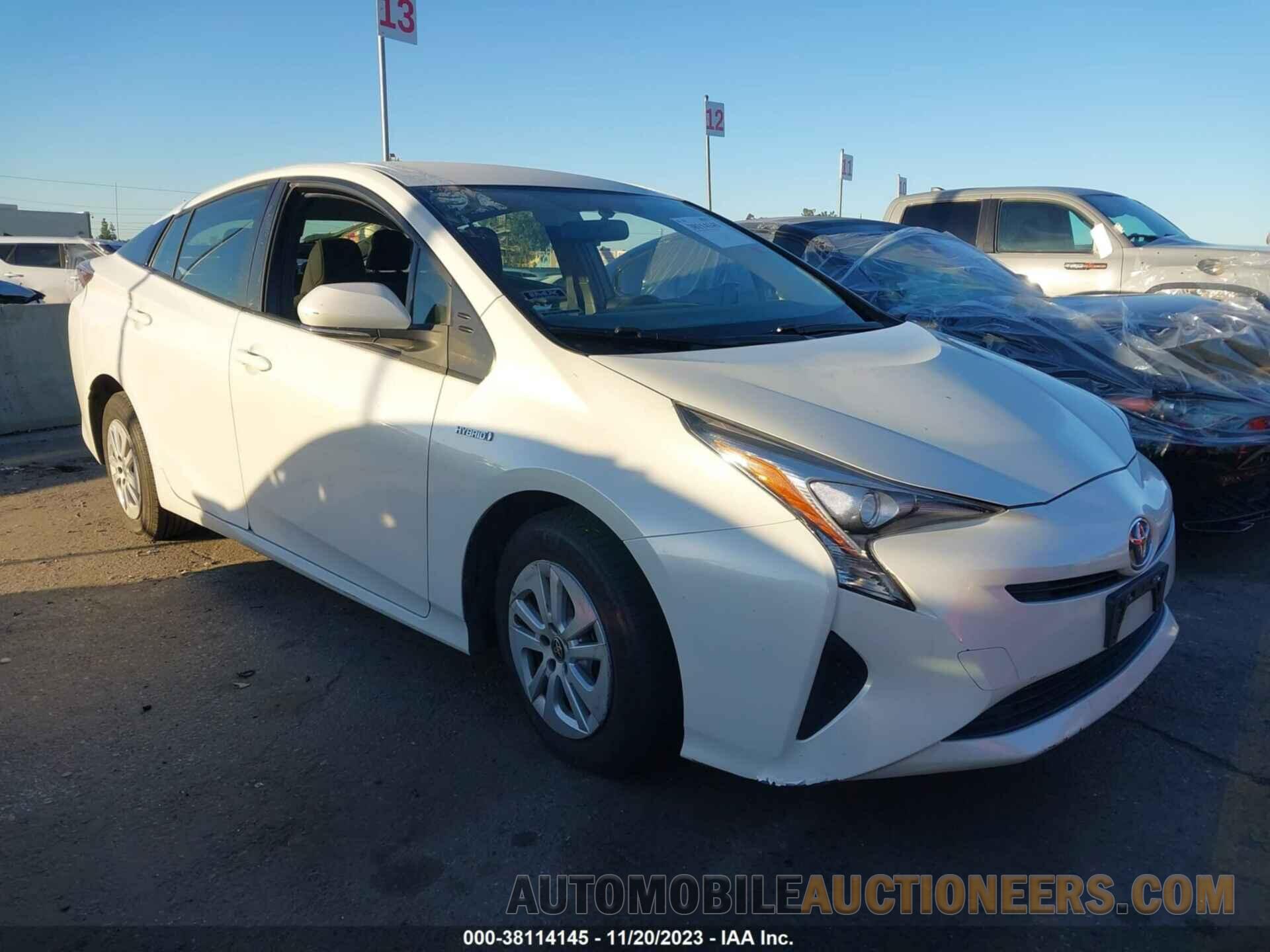 JTDKBRFUOG3022378 TOYOTA PRIUS 2016