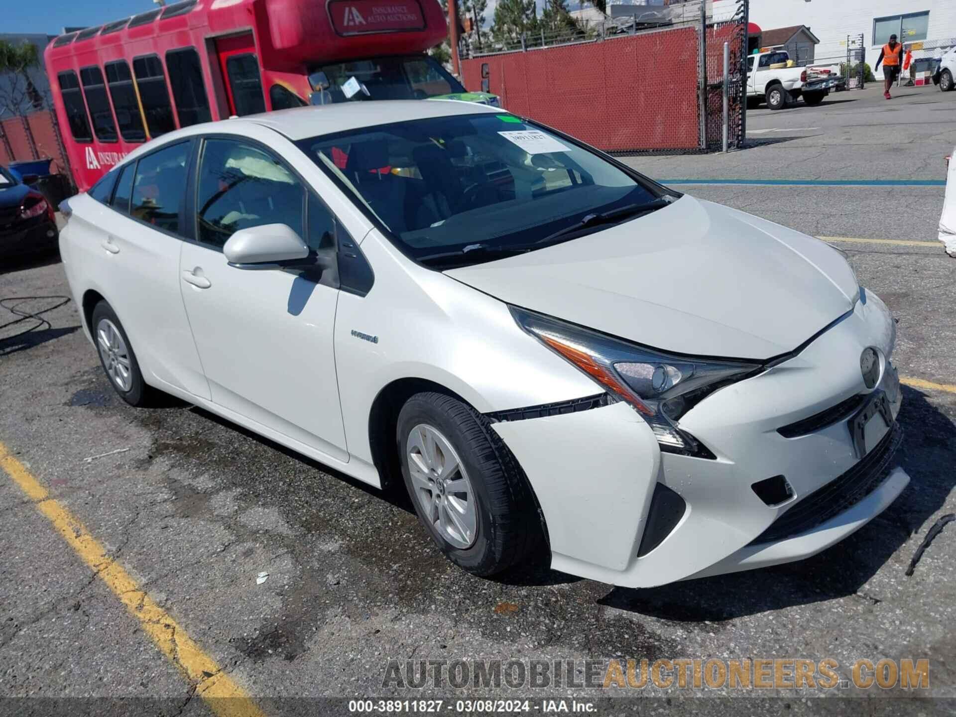 JTDKBRFUXG3005524 TOYOTA PRIUS 2016