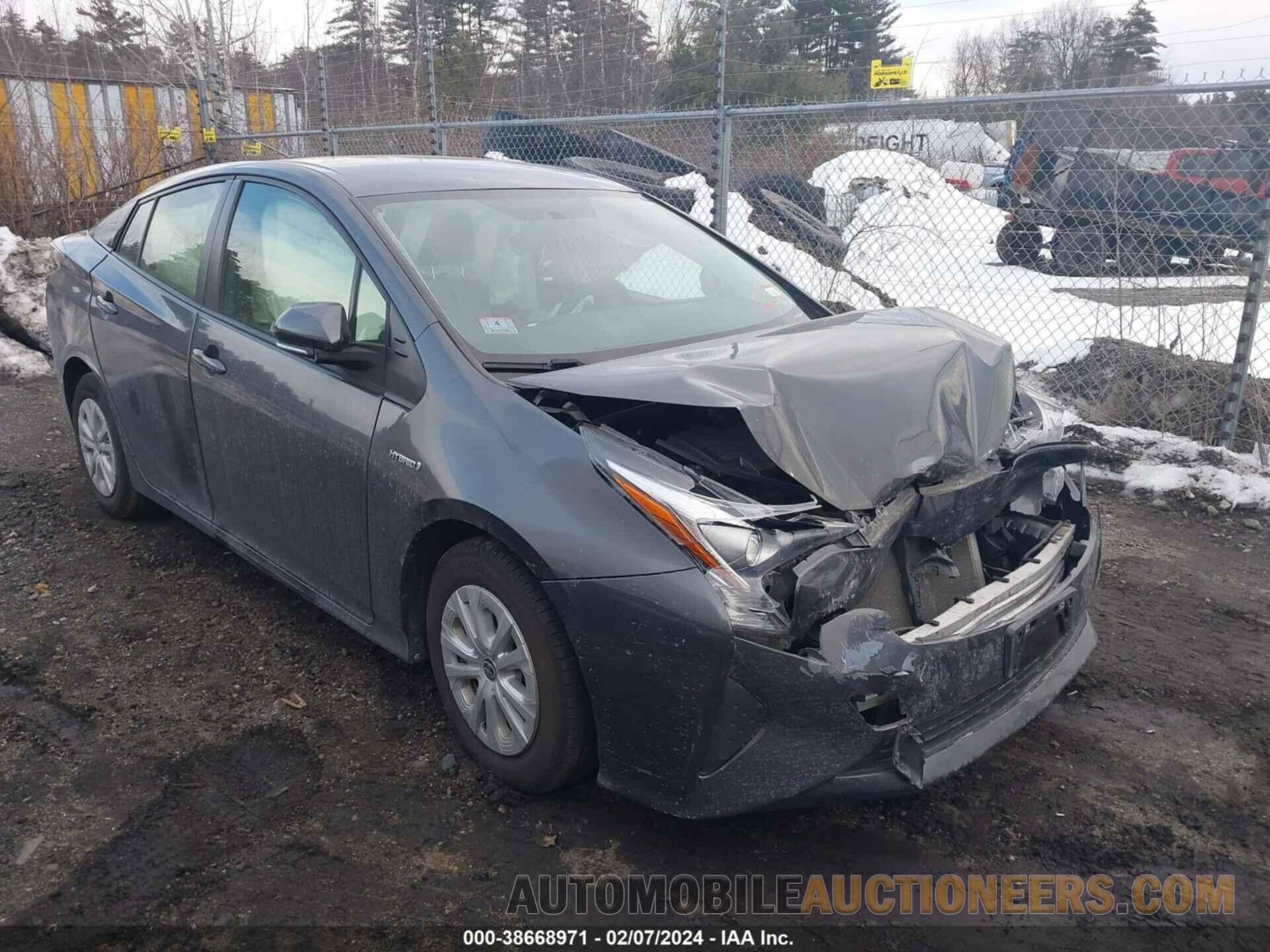 JTDKBRFUXG3006804 TOYOTA PRIUS 2016