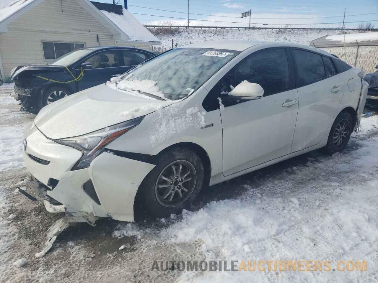 JTDKBRFUXG3007421 TOYOTA PRIUS 2016