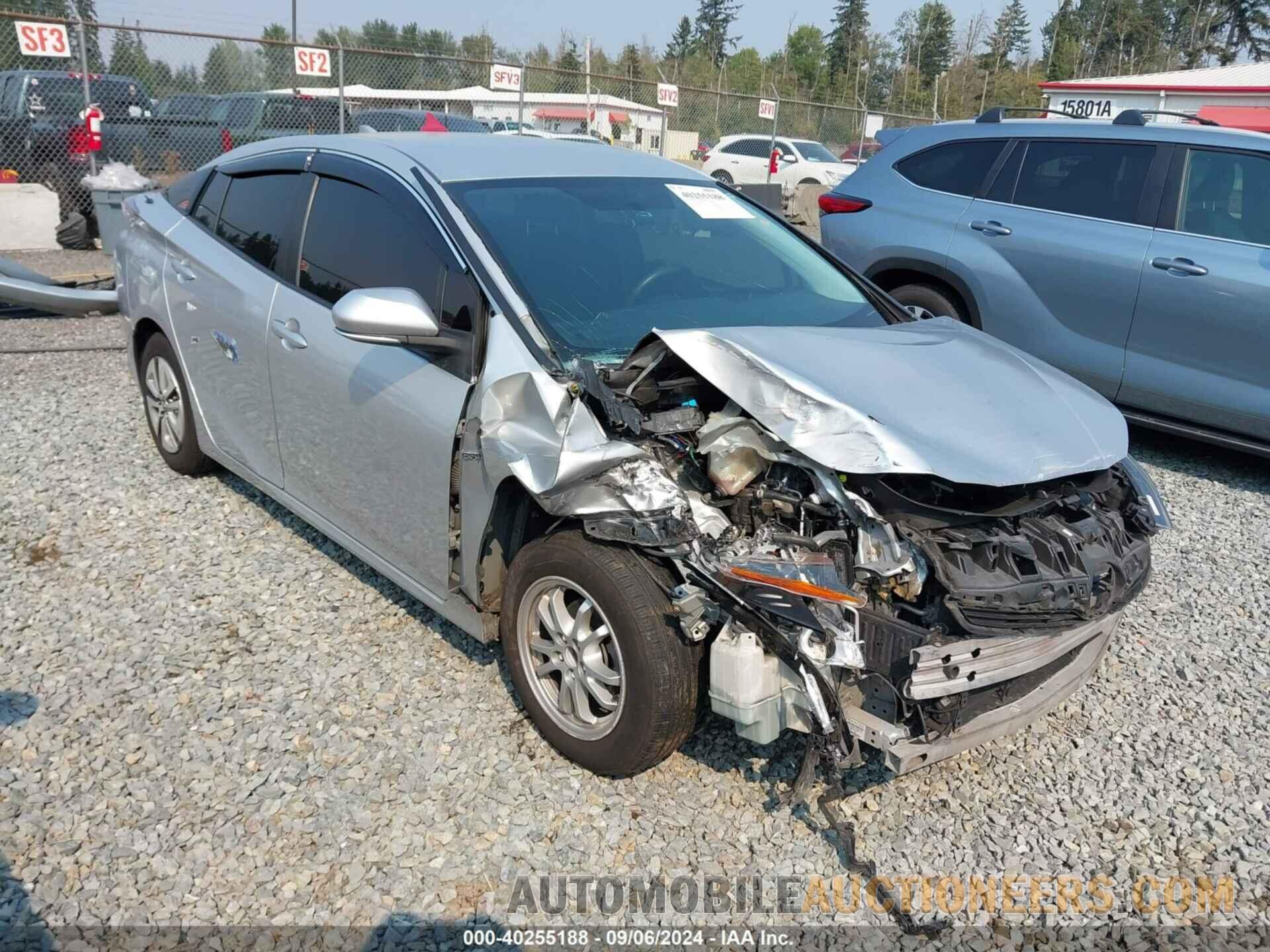 JTDKBRFUXG3009492 TOYOTA PRIUS 2016