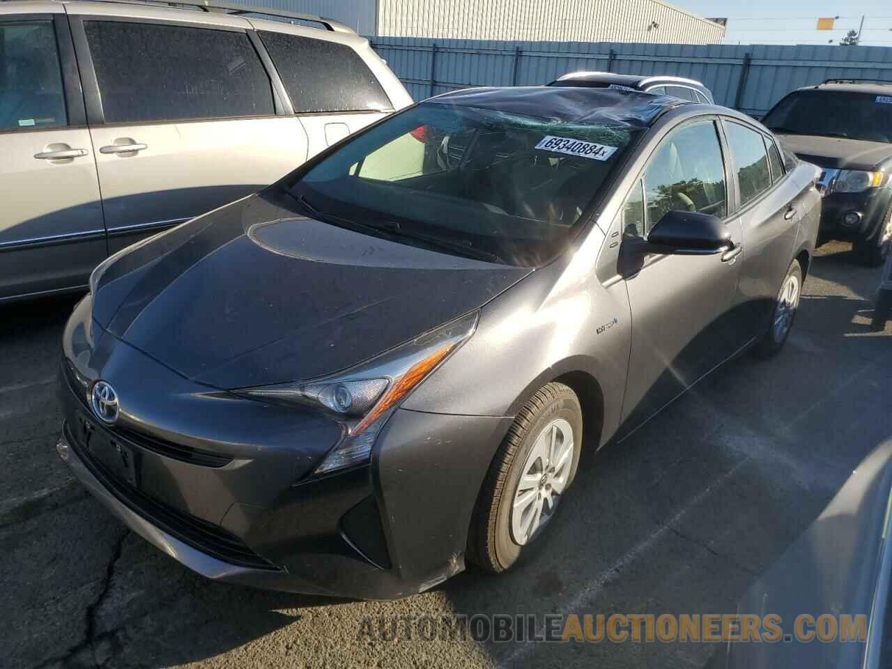 JTDKBRFUXG3009590 TOYOTA PRIUS 2016