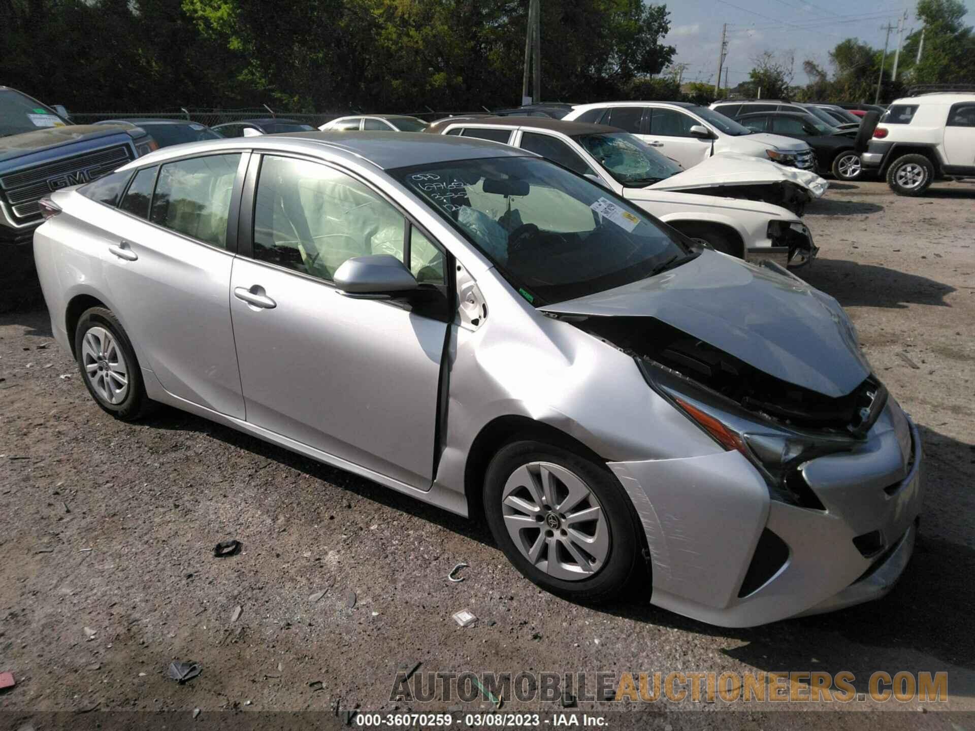 JTDKBRFUXG3010335 TOYOTA PRIUS 2016