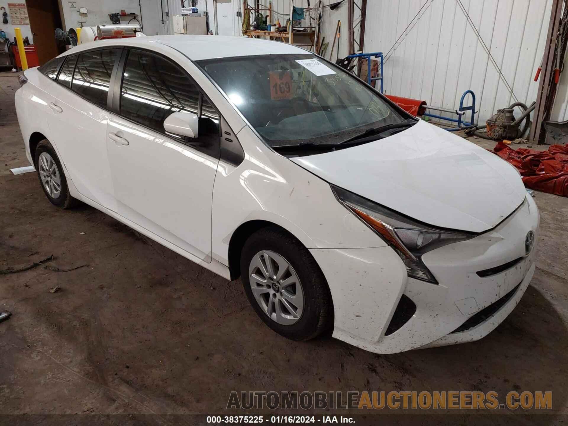 JTDKBRFUXG3010710 TOYOTA PRIUS 2016