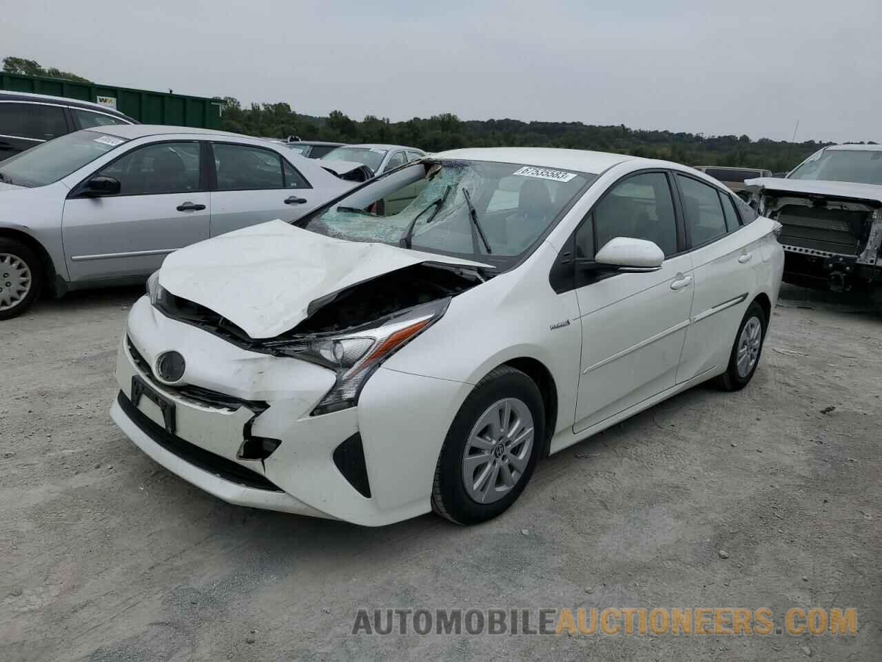 JTDKBRFUXG3011842 TOYOTA PRIUS 2016