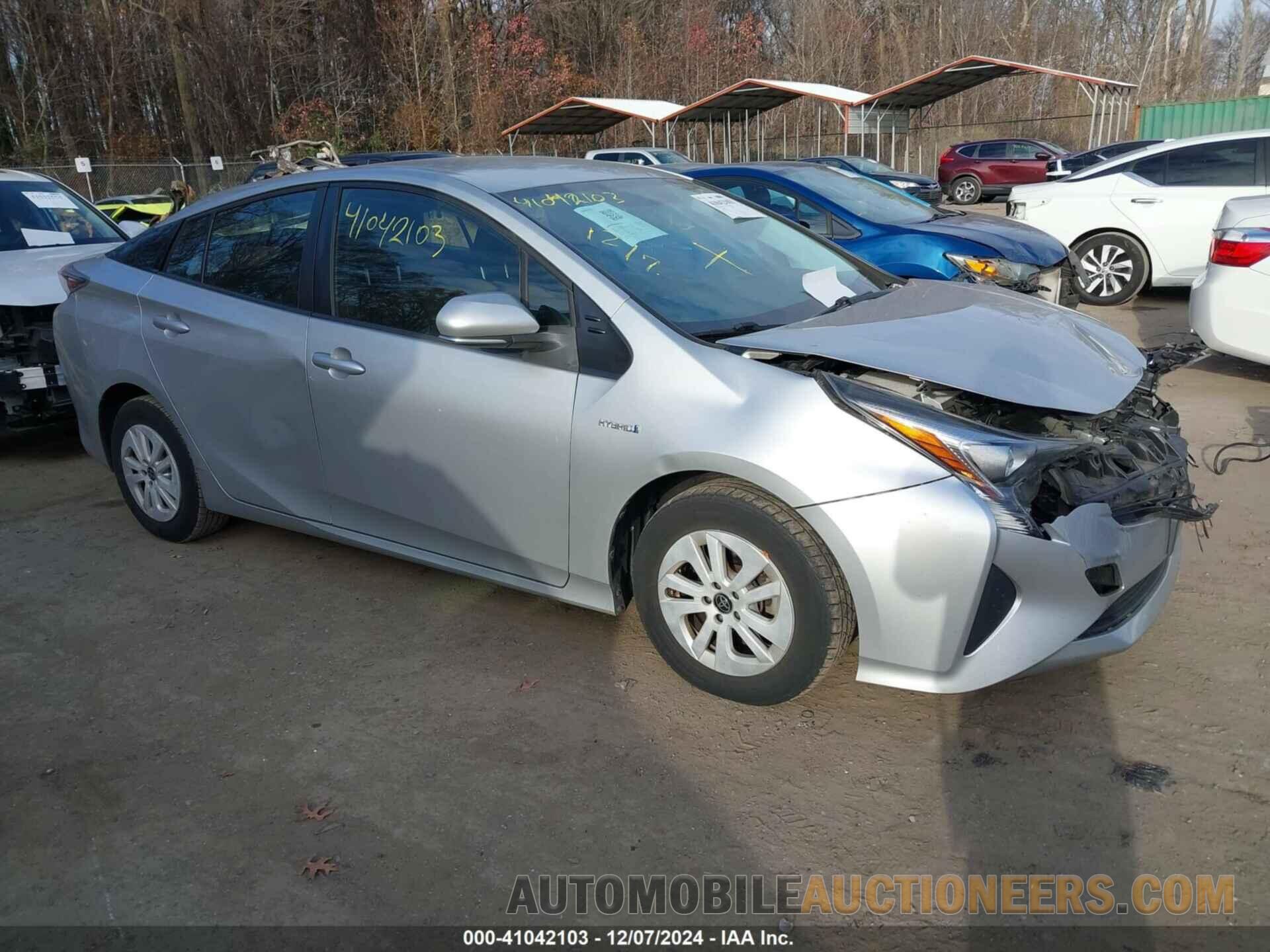 JTDKBRFUXG3018595 TOYOTA PRIUS 2016