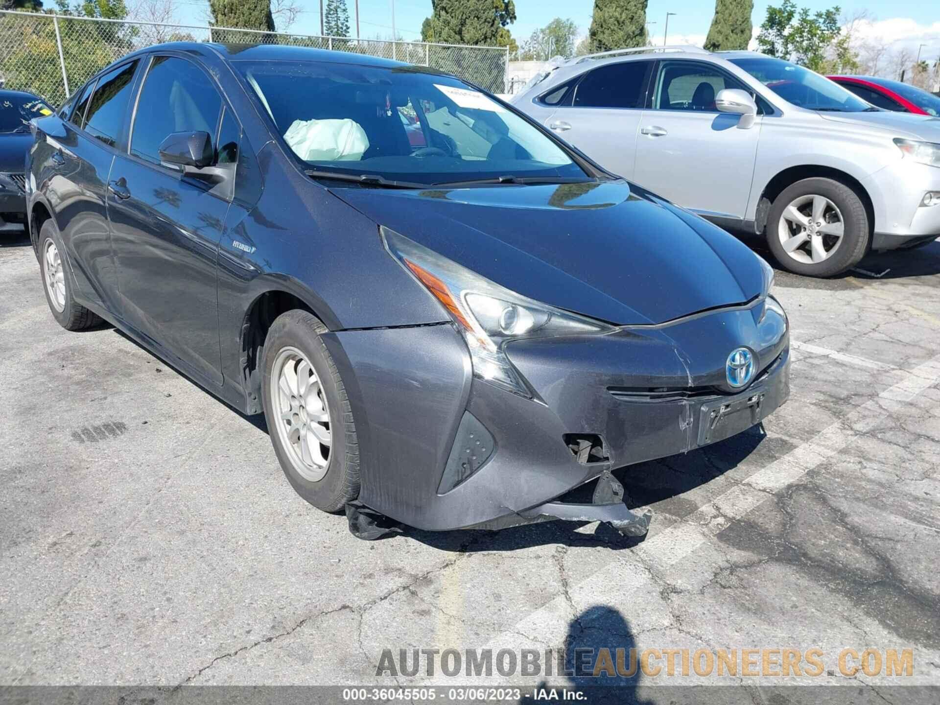 JTDKBRFUXG3020573 TOYOTA PRIUS 2016