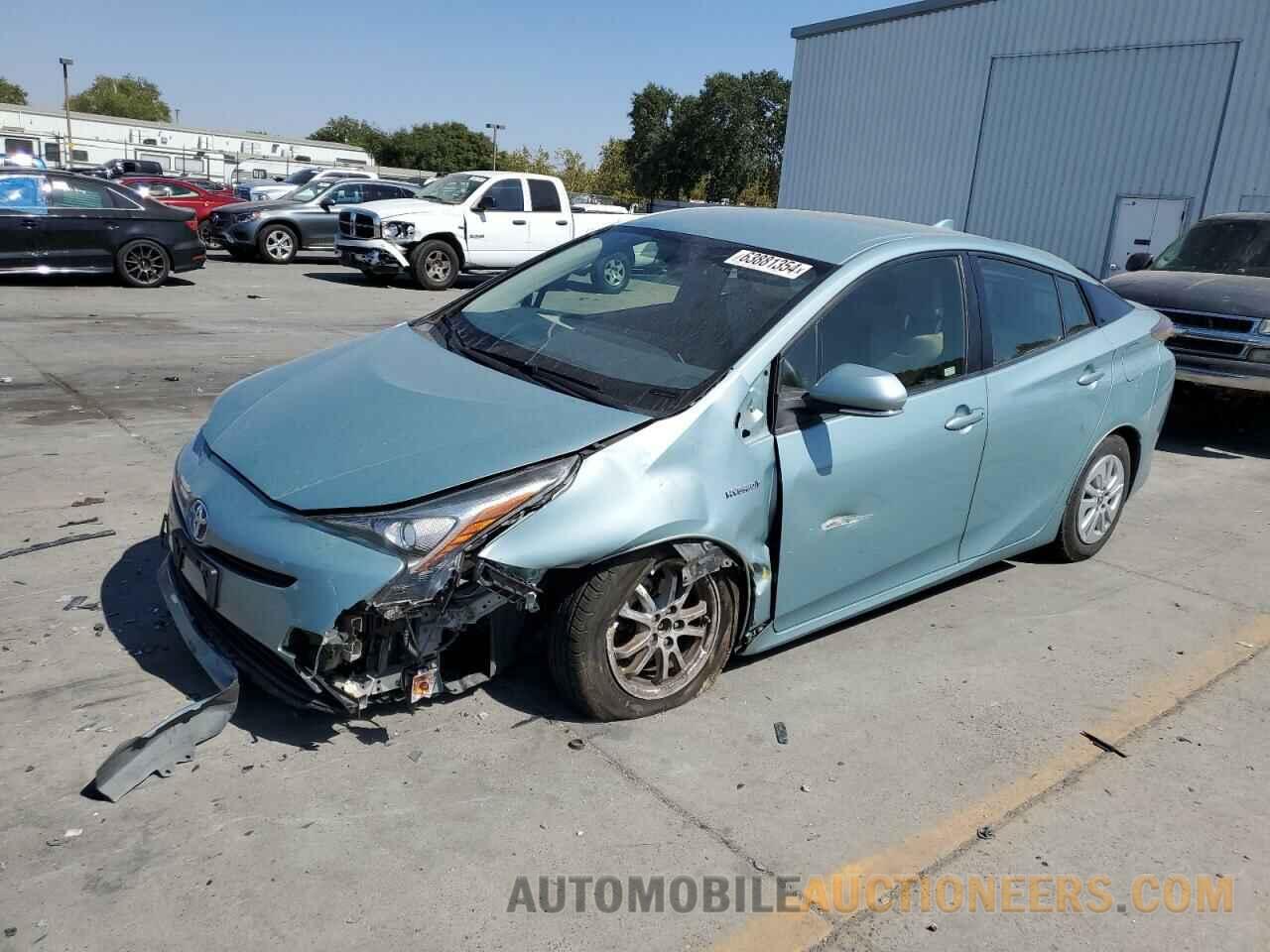 JTDKBRFUXG3021156 TOYOTA PRIUS 2016