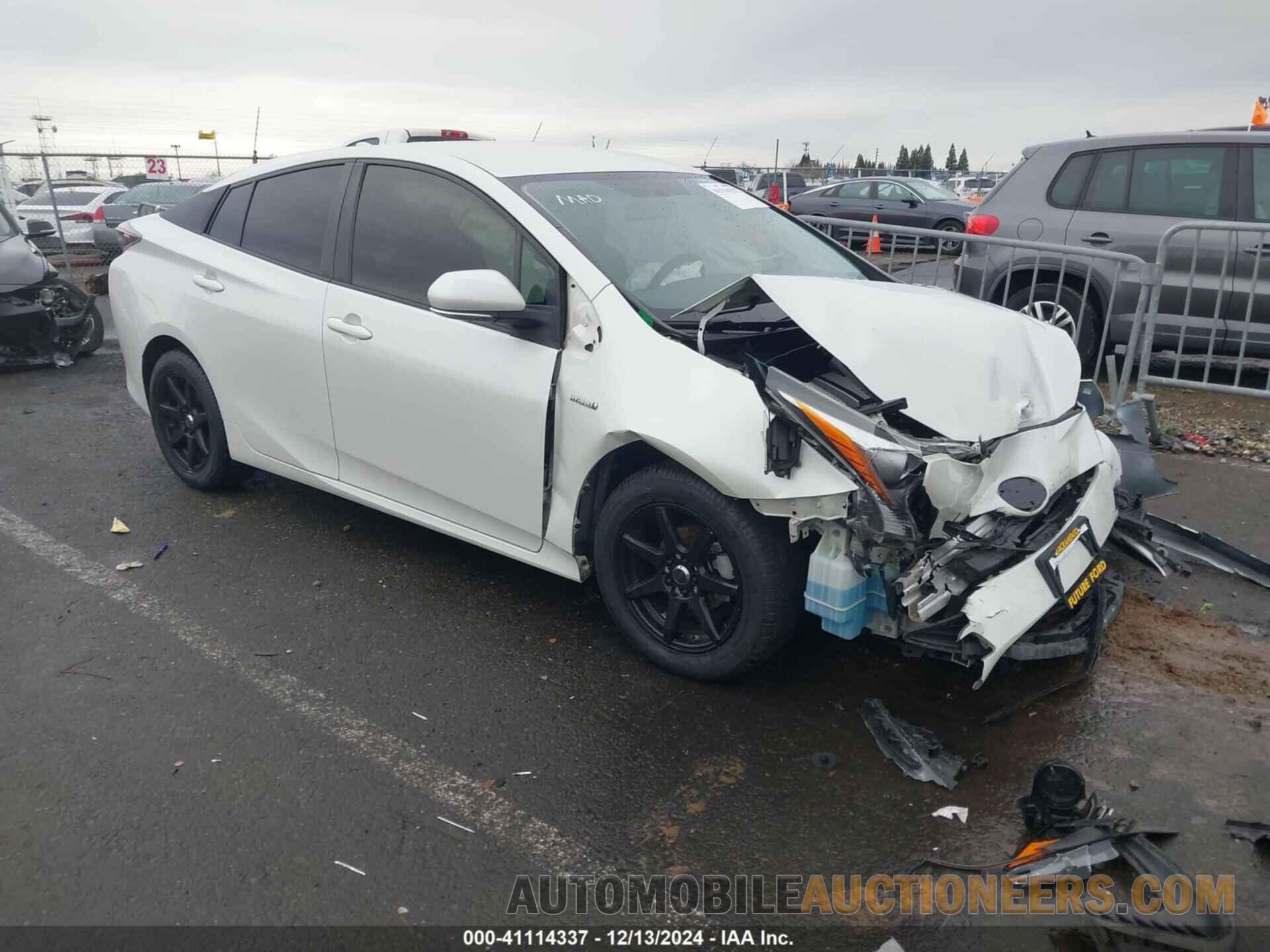 JTDKBRFUXG3512276 TOYOTA PRIUS 2016