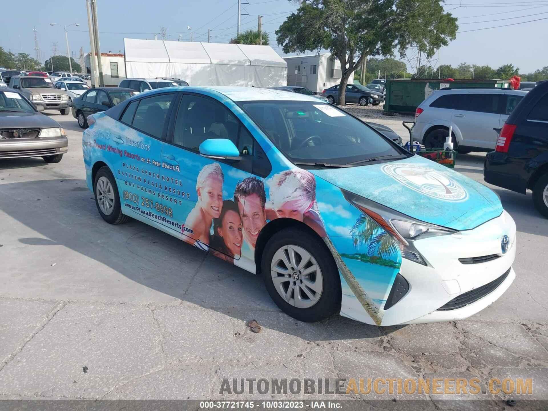 JTDKBRFUXG3514089 TOYOTA PRIUS 2016