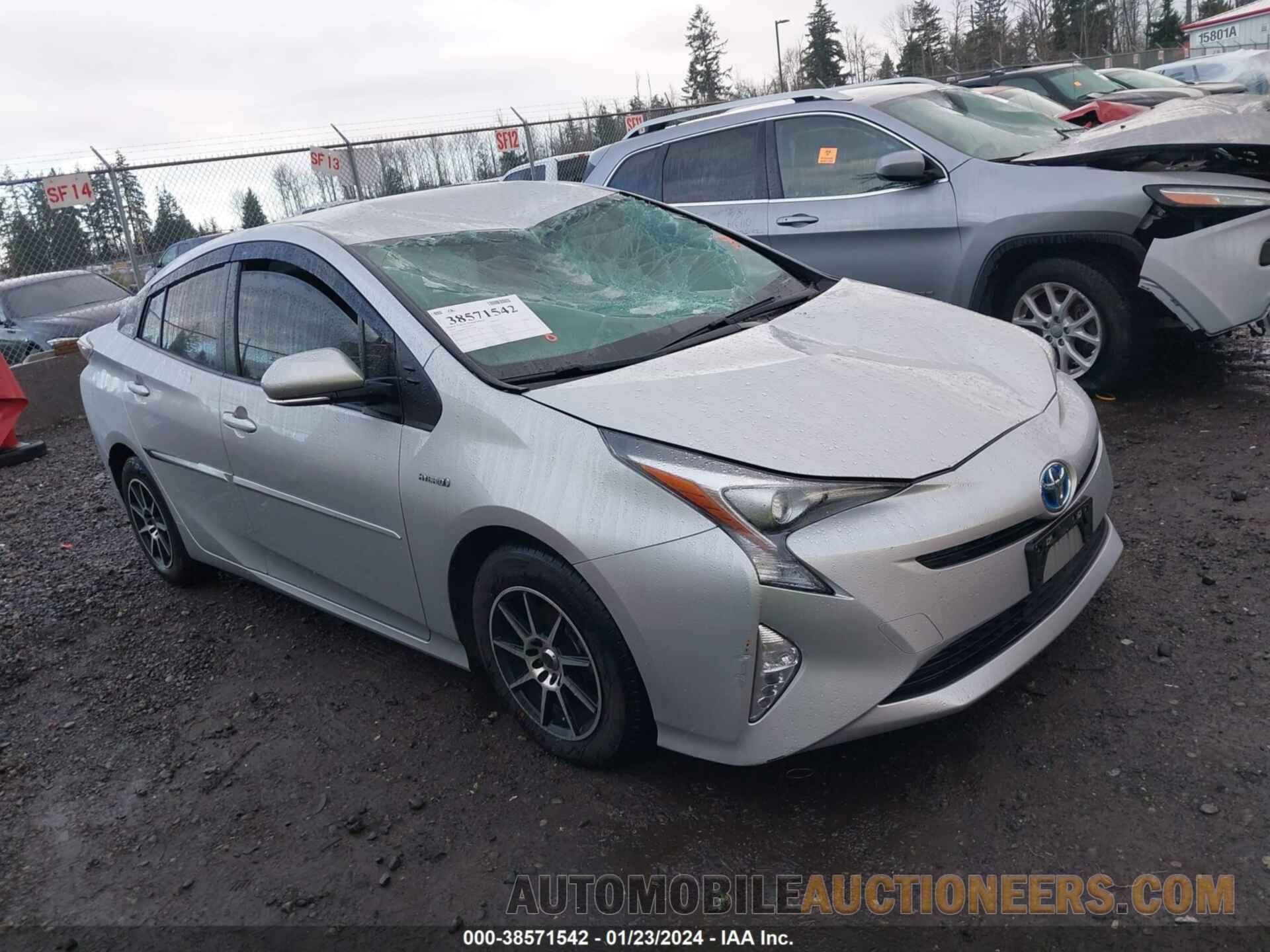 JTDKBRFUXG3514965 TOYOTA PRIUS 2016